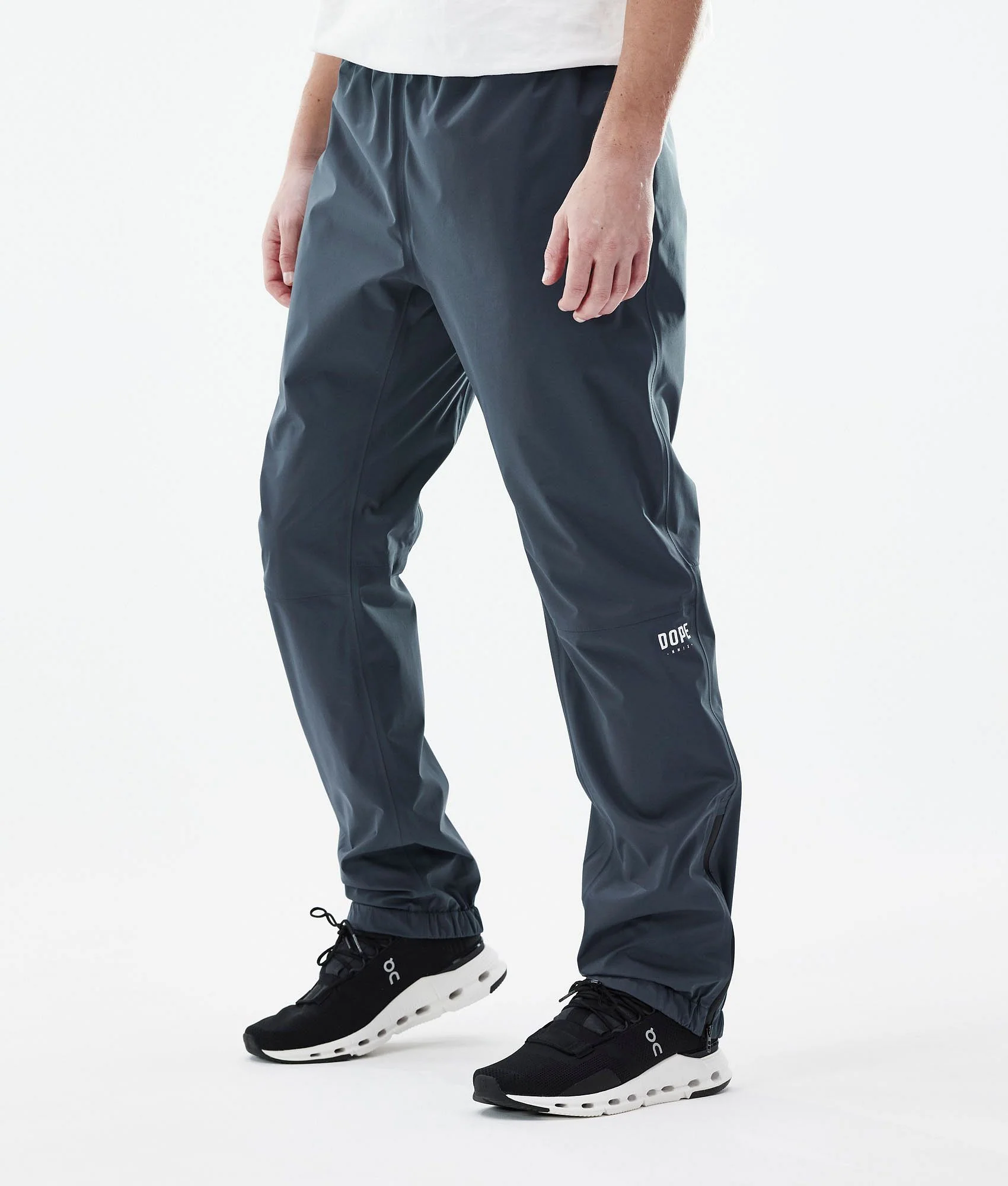 Rain Pants Men Metal Blue