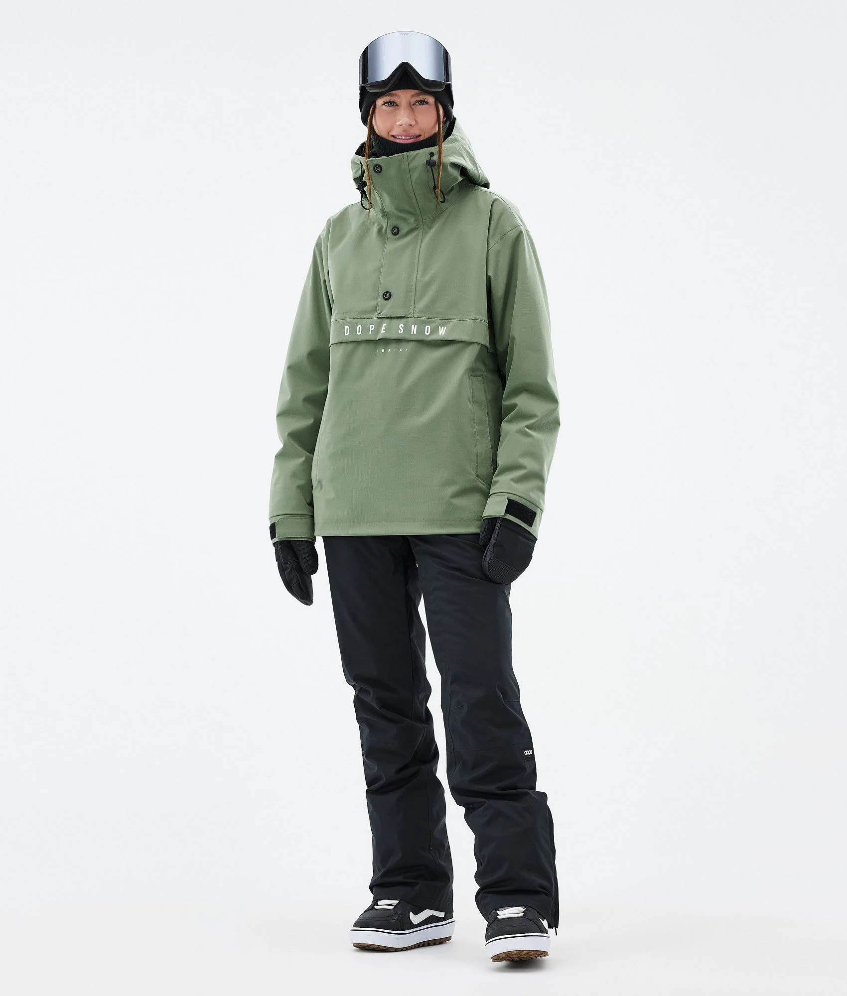 Snowboard Jacket Women Moss Green