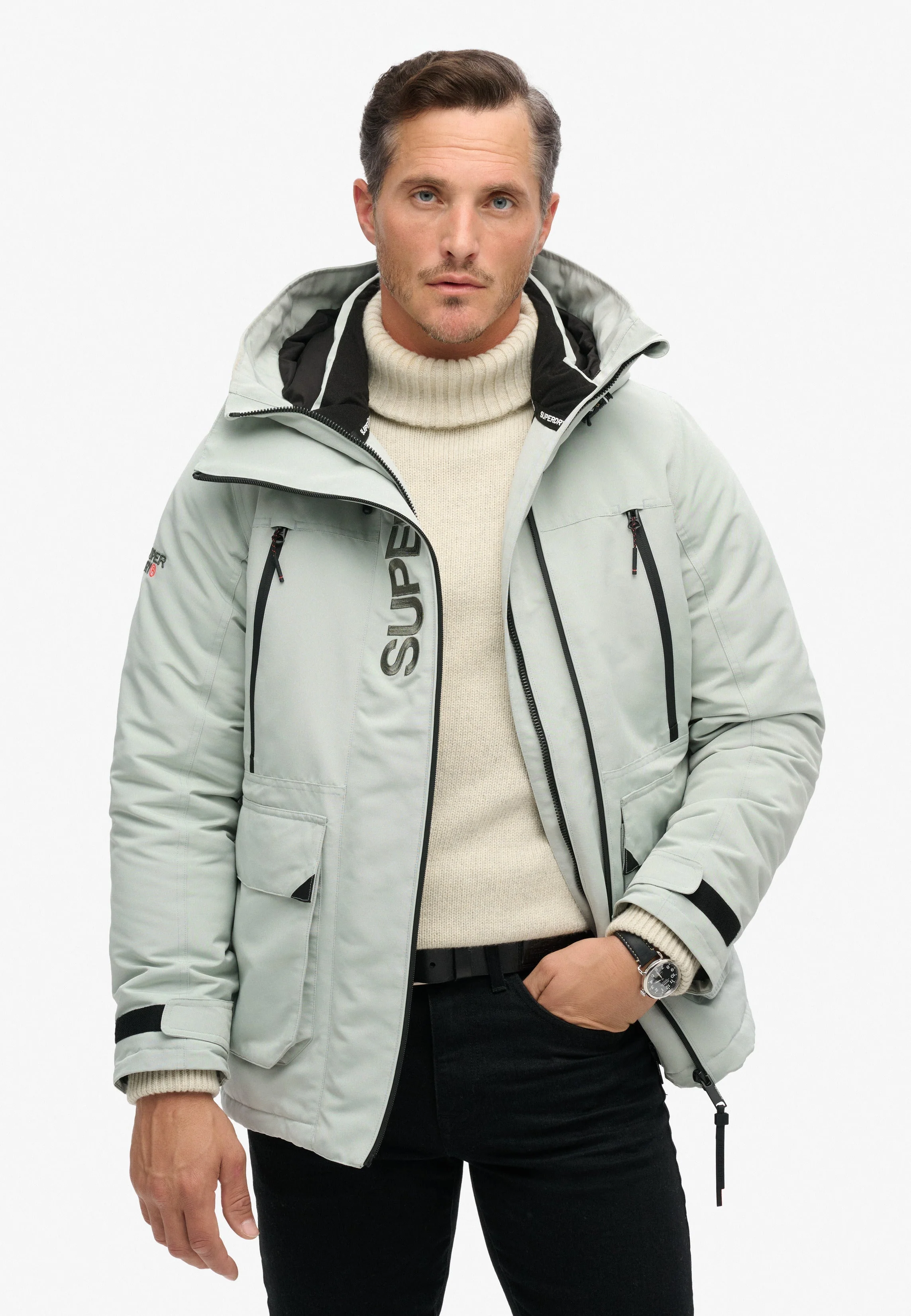 Hood Ultimate Emb Windbreaker