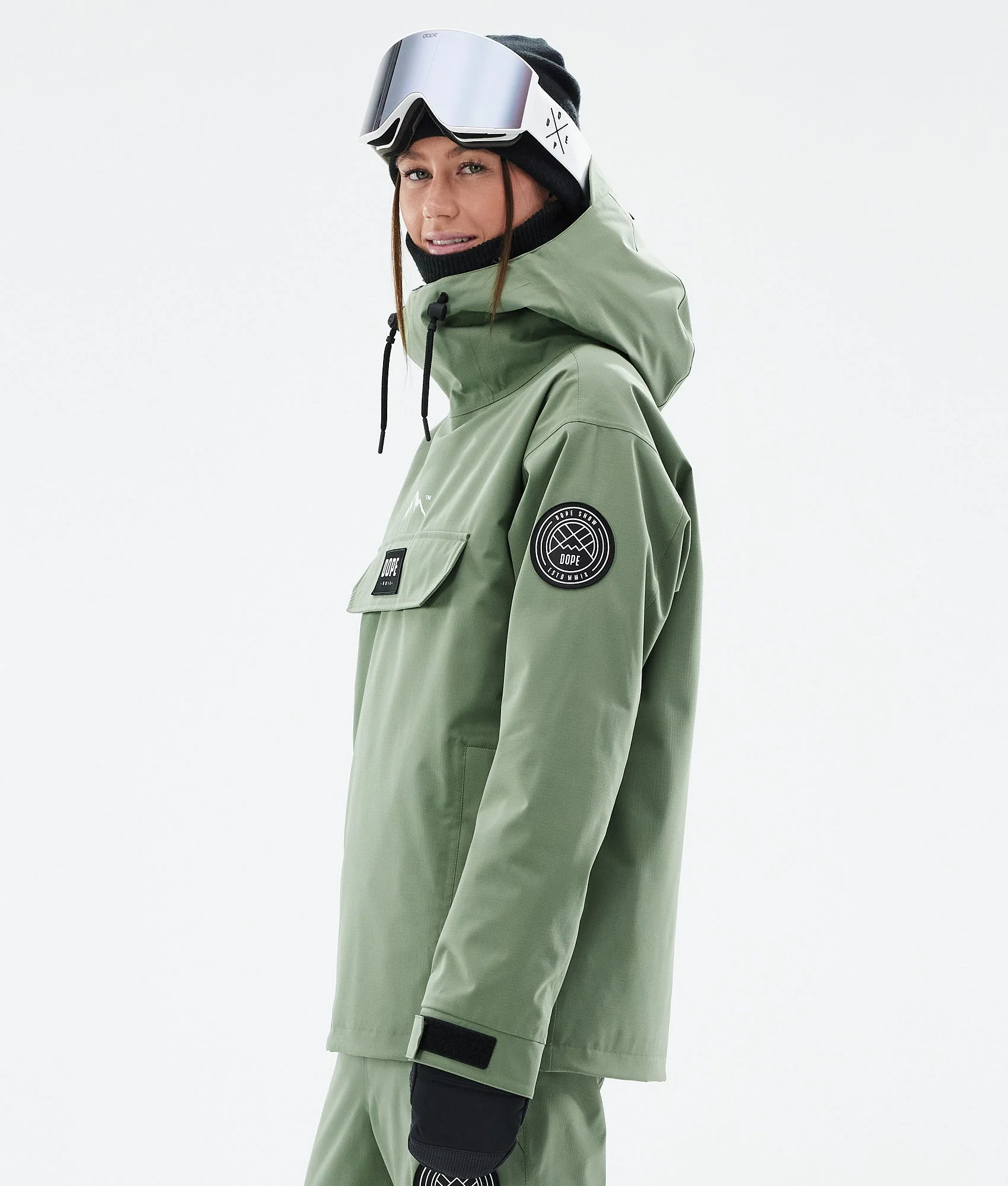 Snowboard Jacket Women Moss Green