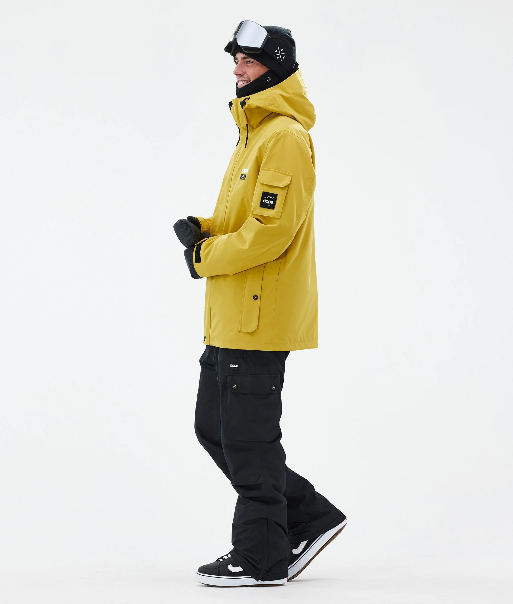 Snowboard Jacket Men Yellow
