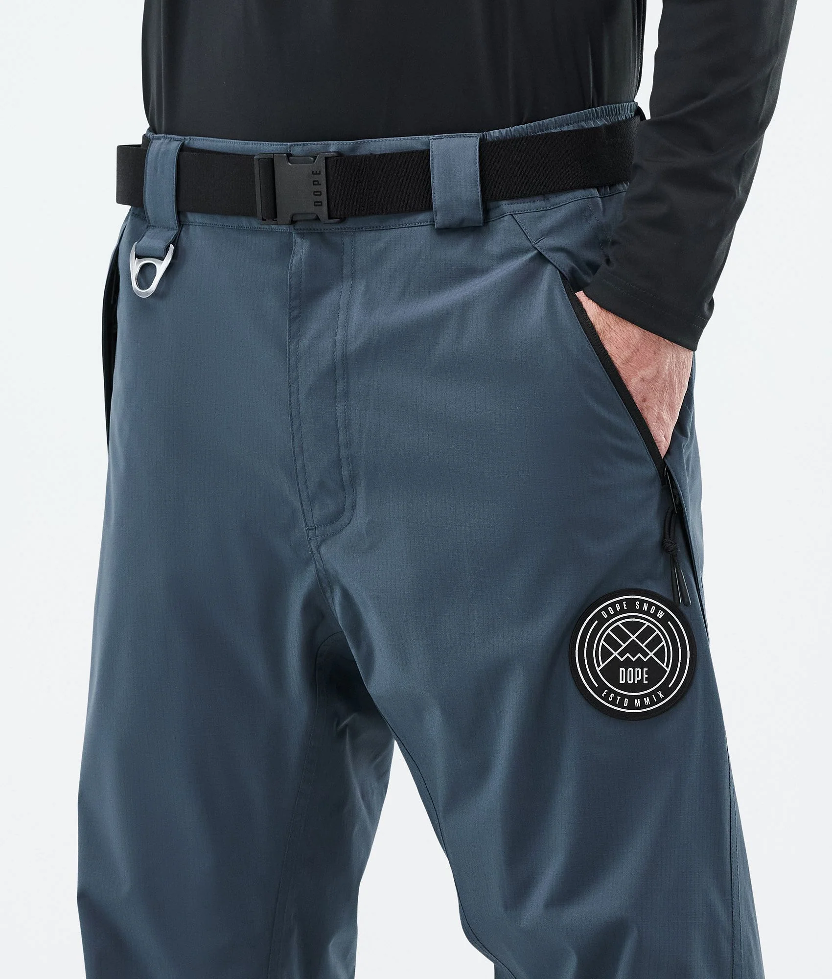 Snowboard Pants Men Metal Blue