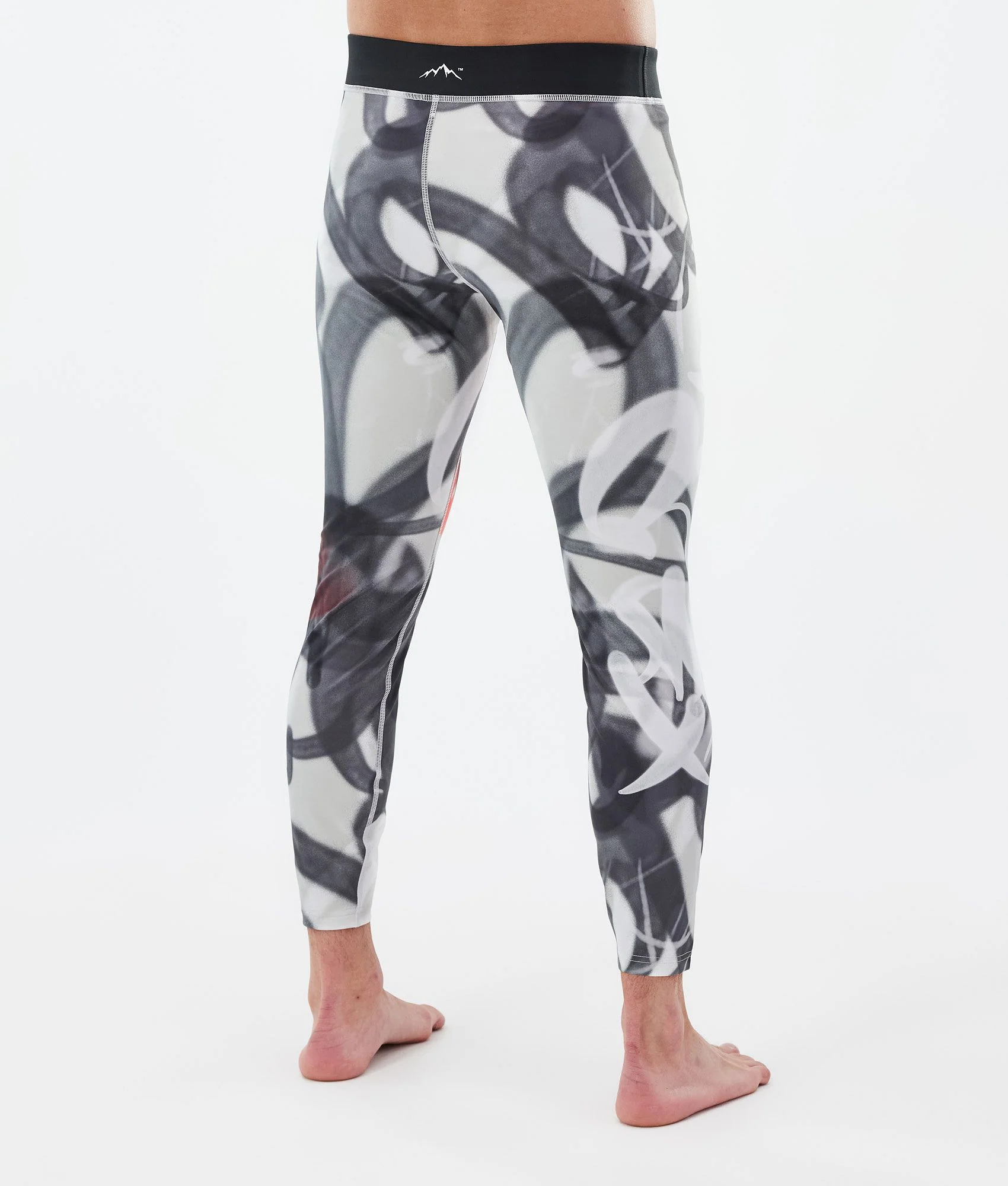 Base Layer Pant Men 2X-Up Spray Black Red