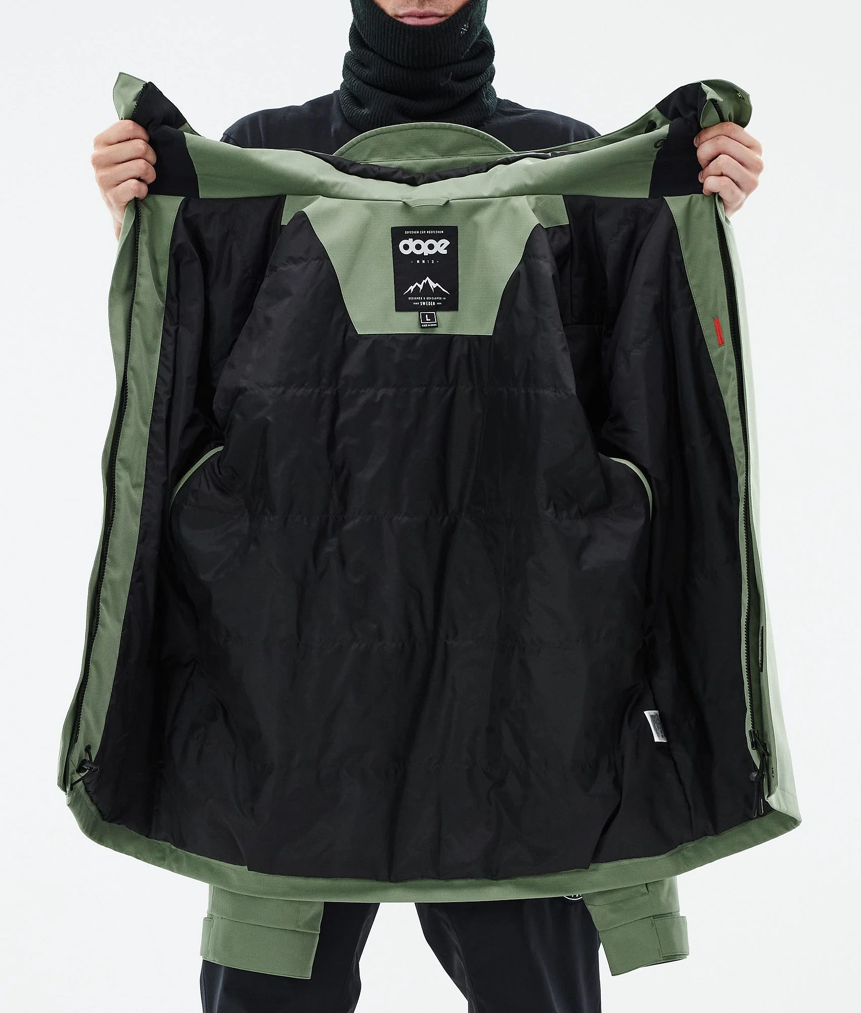 Snowboard Jacket Men Moss Green