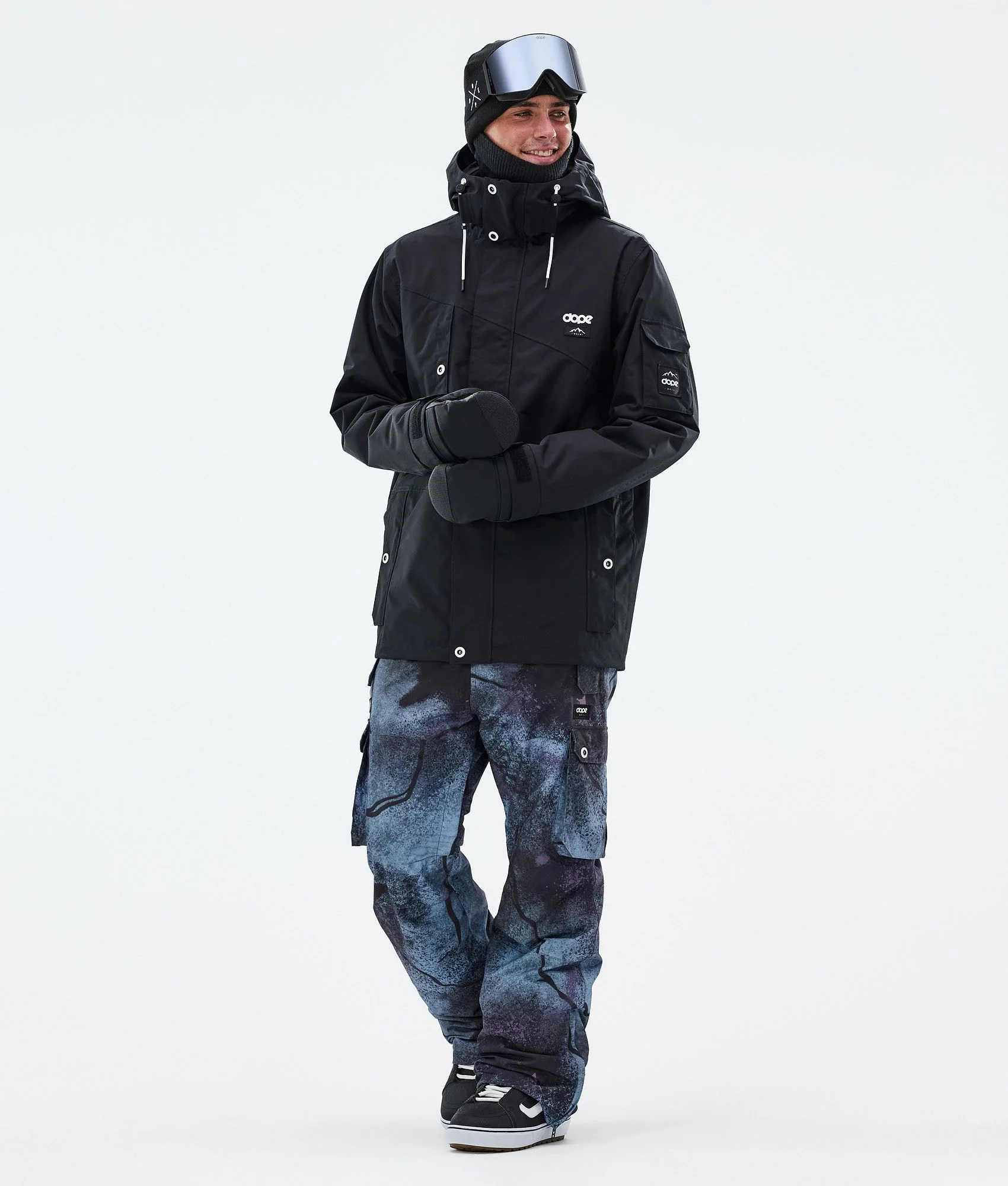 Snowboard Pants Men Jungle Purple