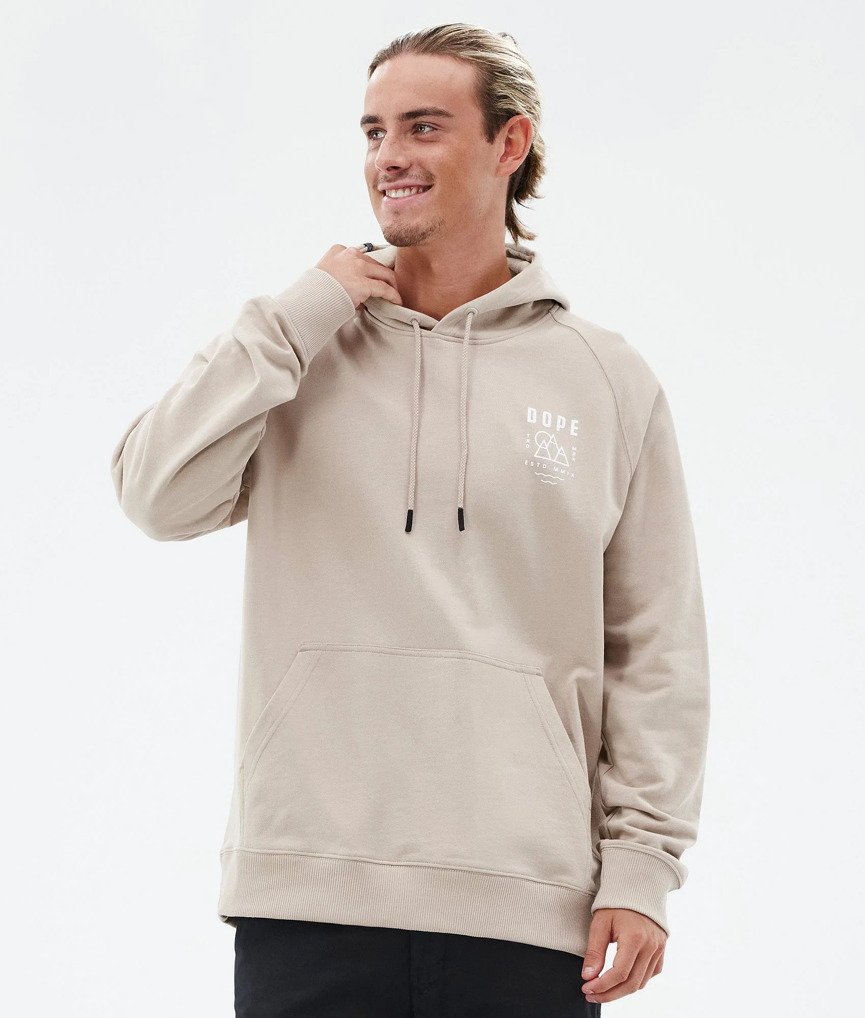 Hoodie Men Summit Sand