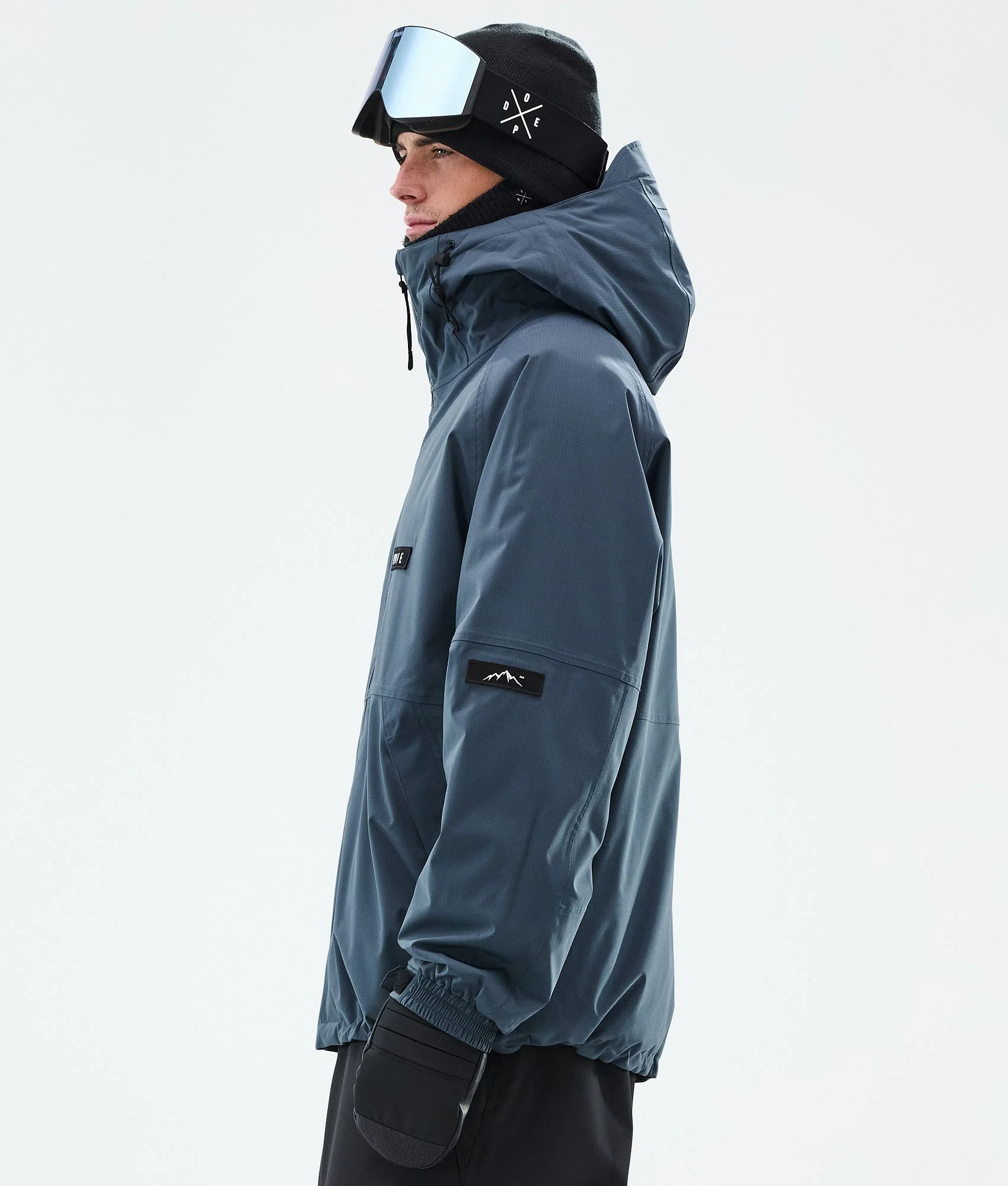 Snowboard Jacket Men Metal Blue