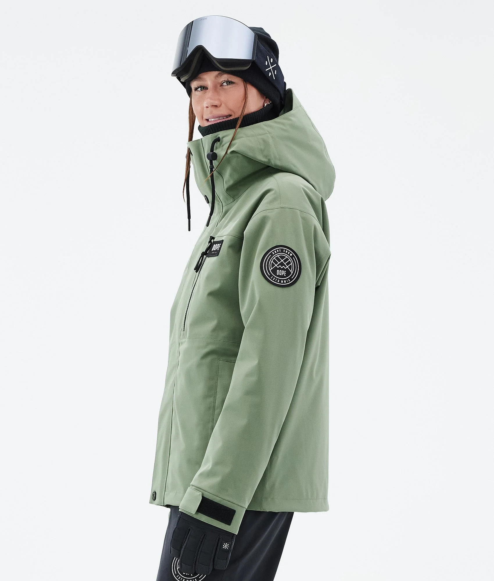 Snowboard Jacket Women Moss Green