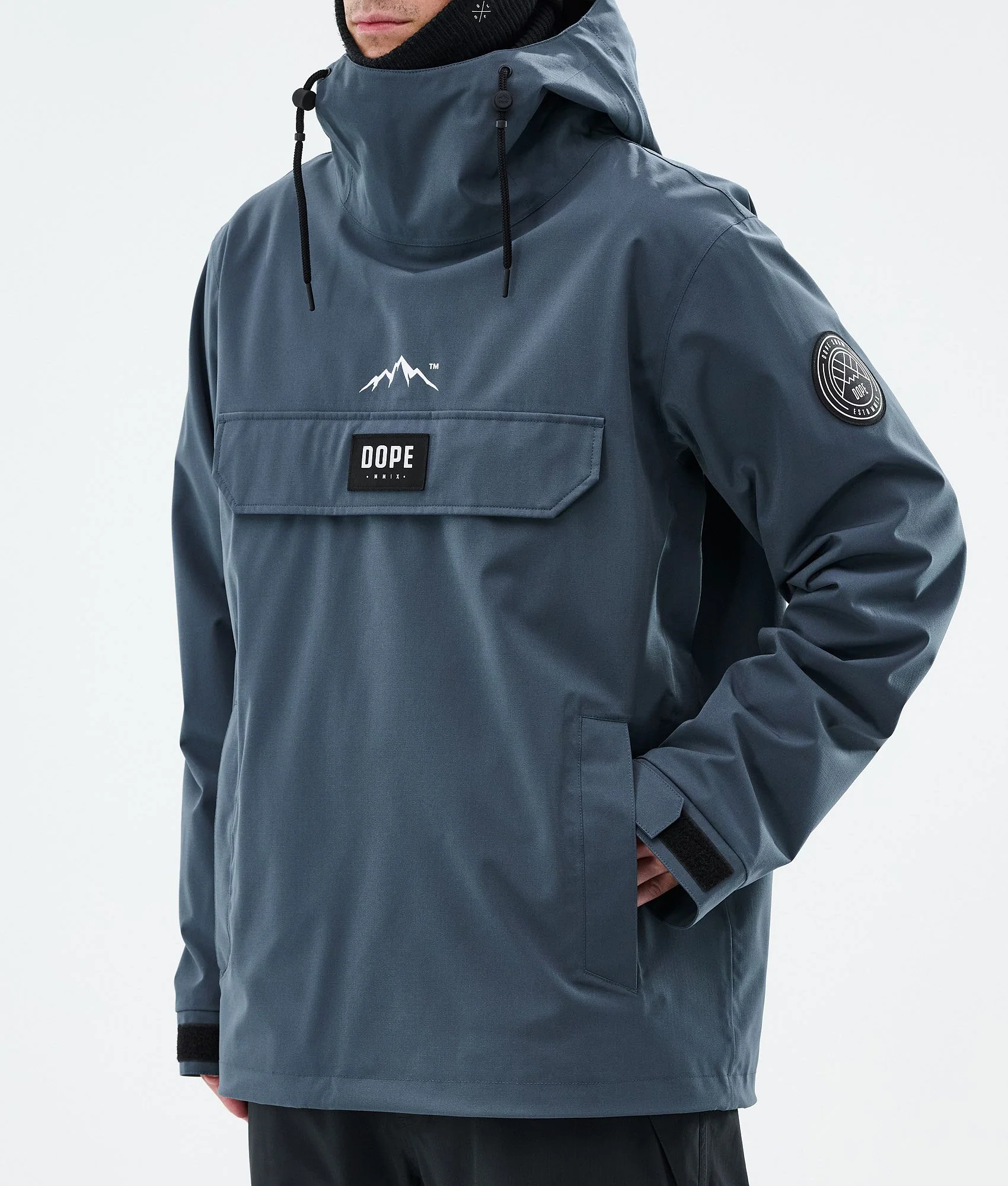 Snowboard Jacket Men Metal Blue