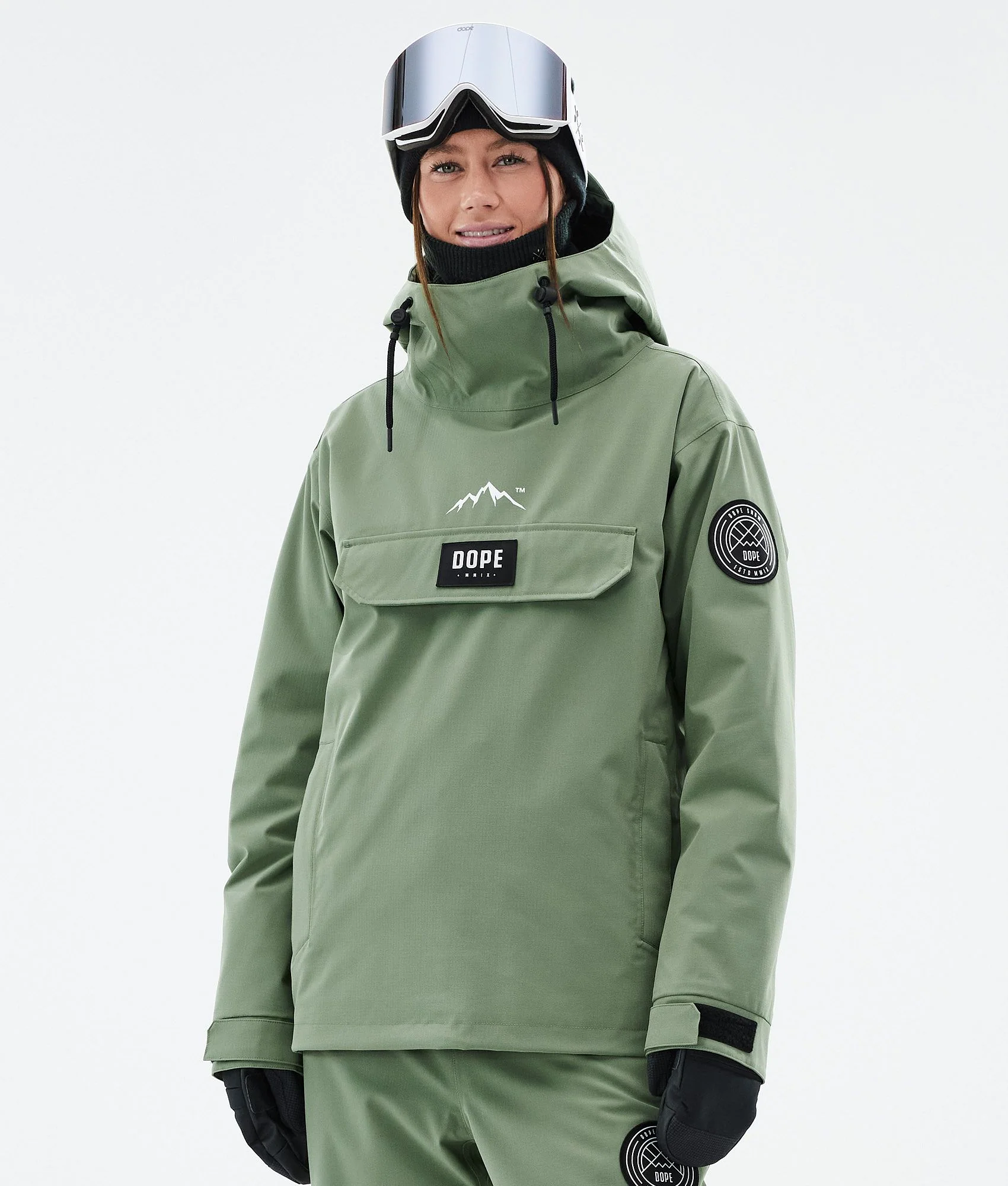 Snowboard Jacket Women Moss Green