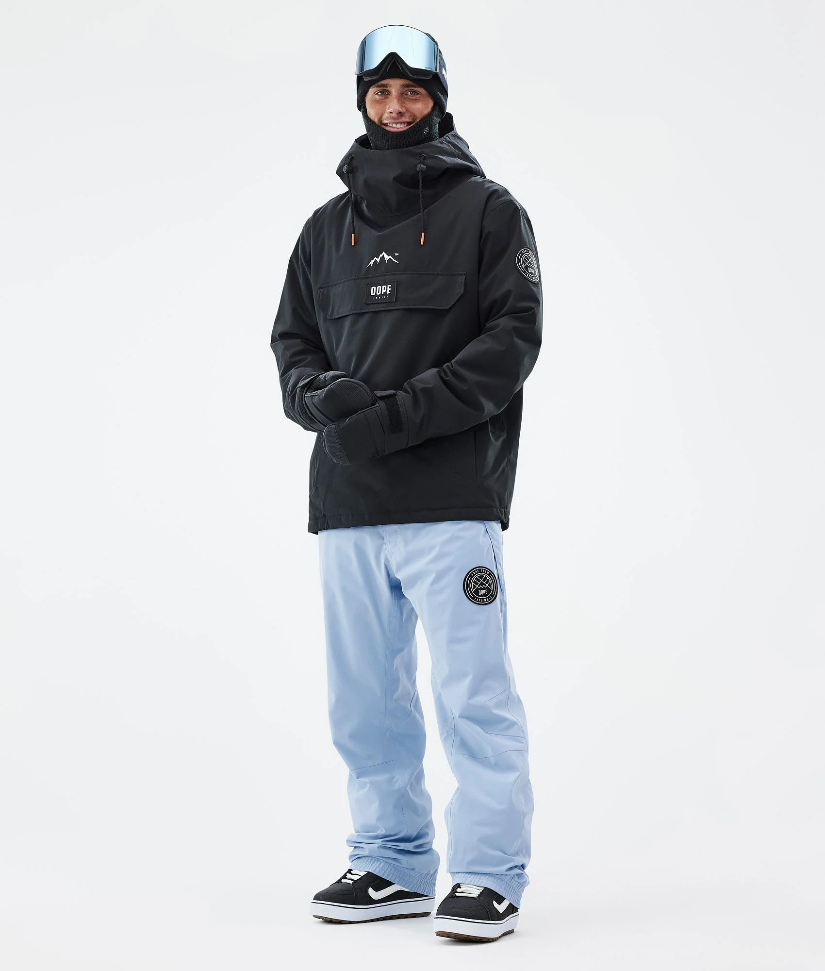 Snowboard Pants Men Light Blue