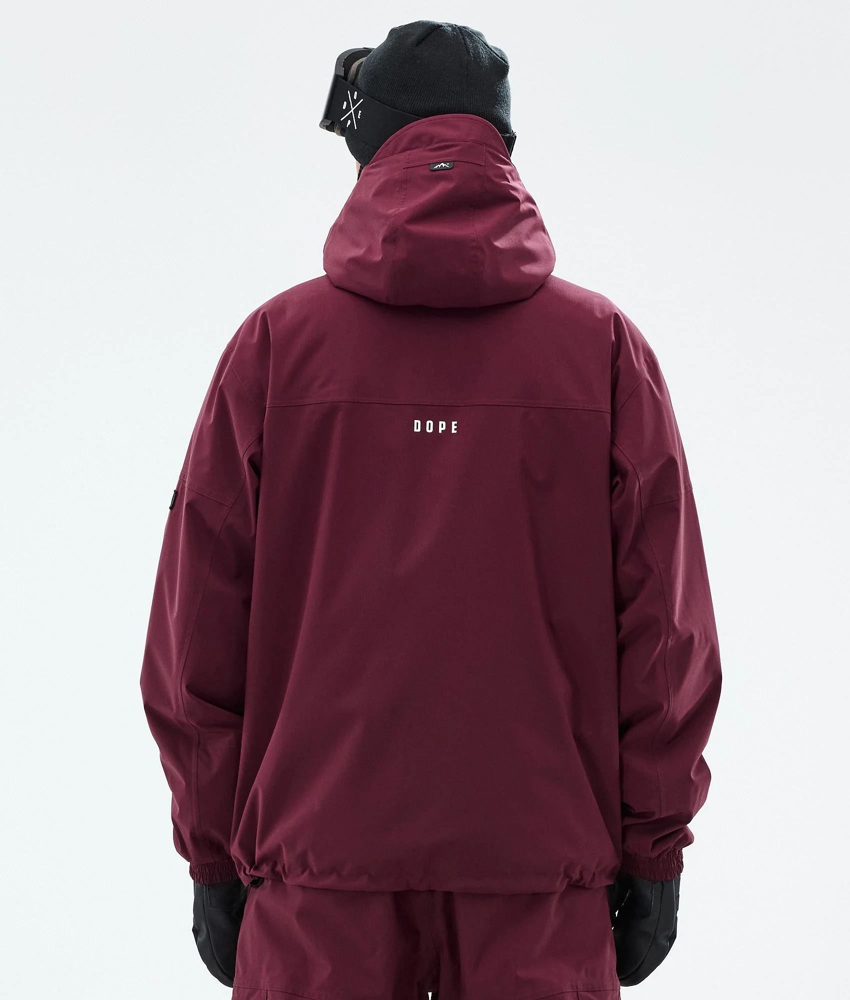 Snowboard Jacket Men Burgundy