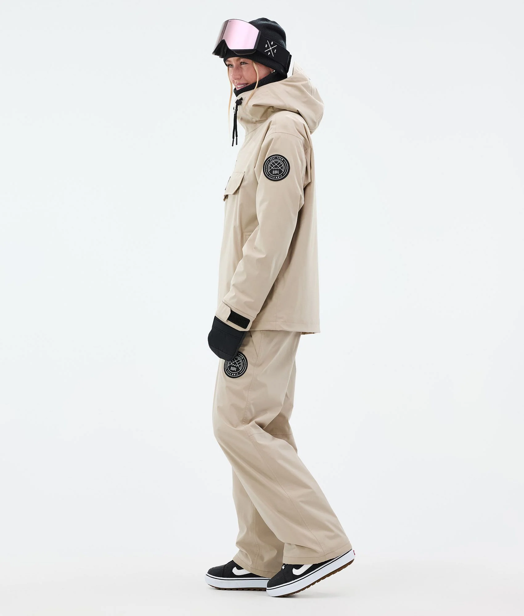 Snowboard Jacket Women Sand