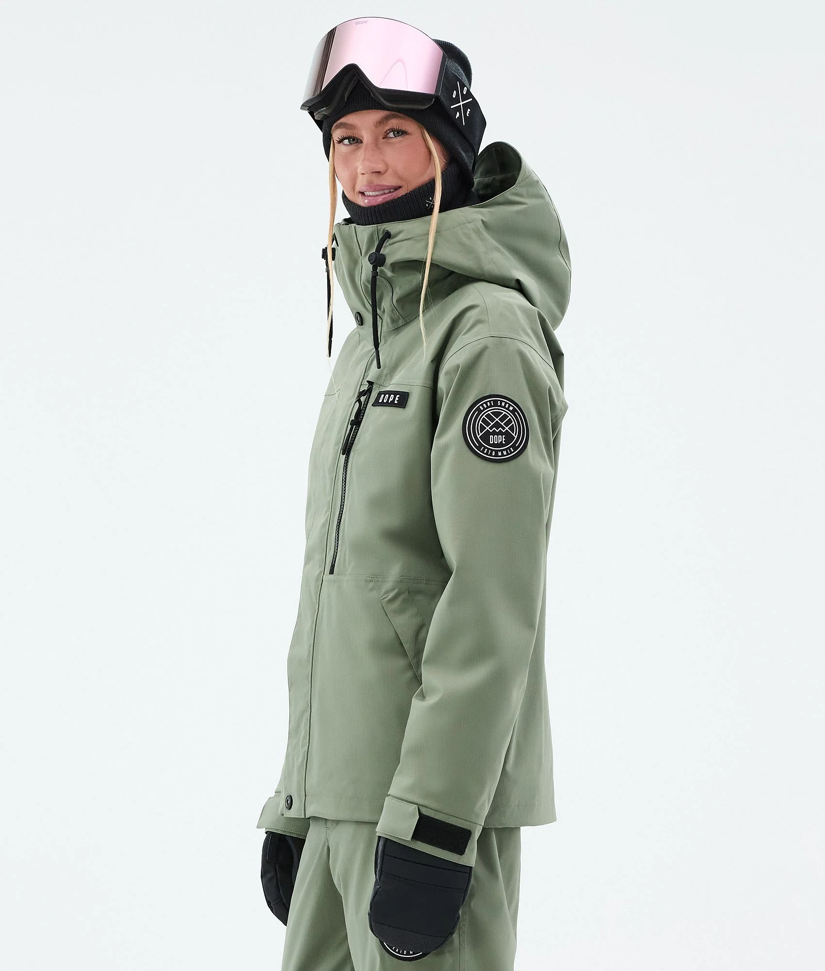Snowboard Jacket Women Moss Green