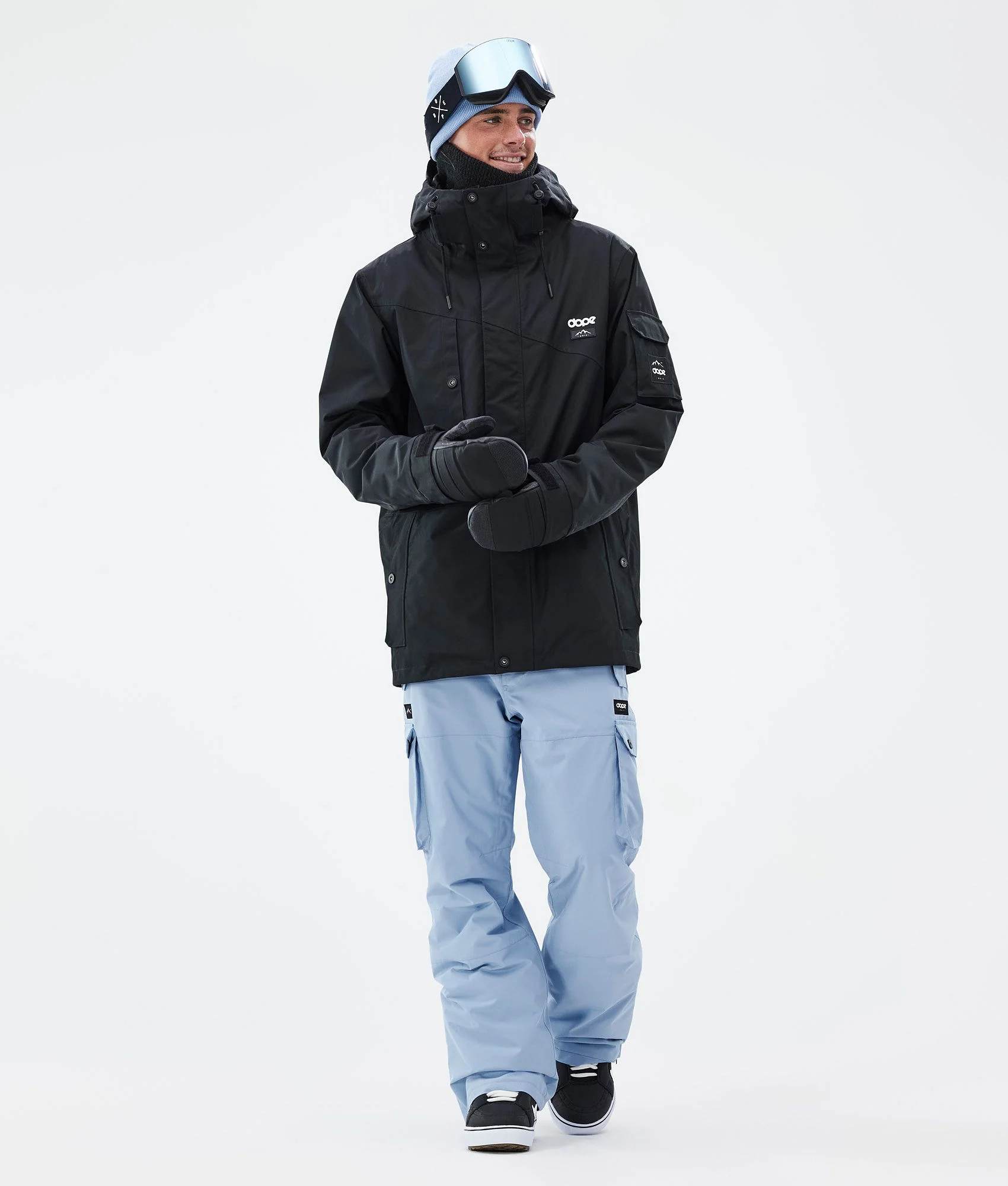 Snowboard Pants Men Light Blue