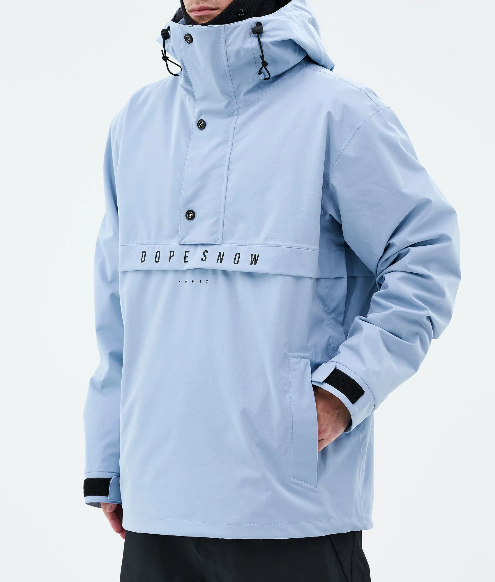 Snowboard Jacket Men Light Blue