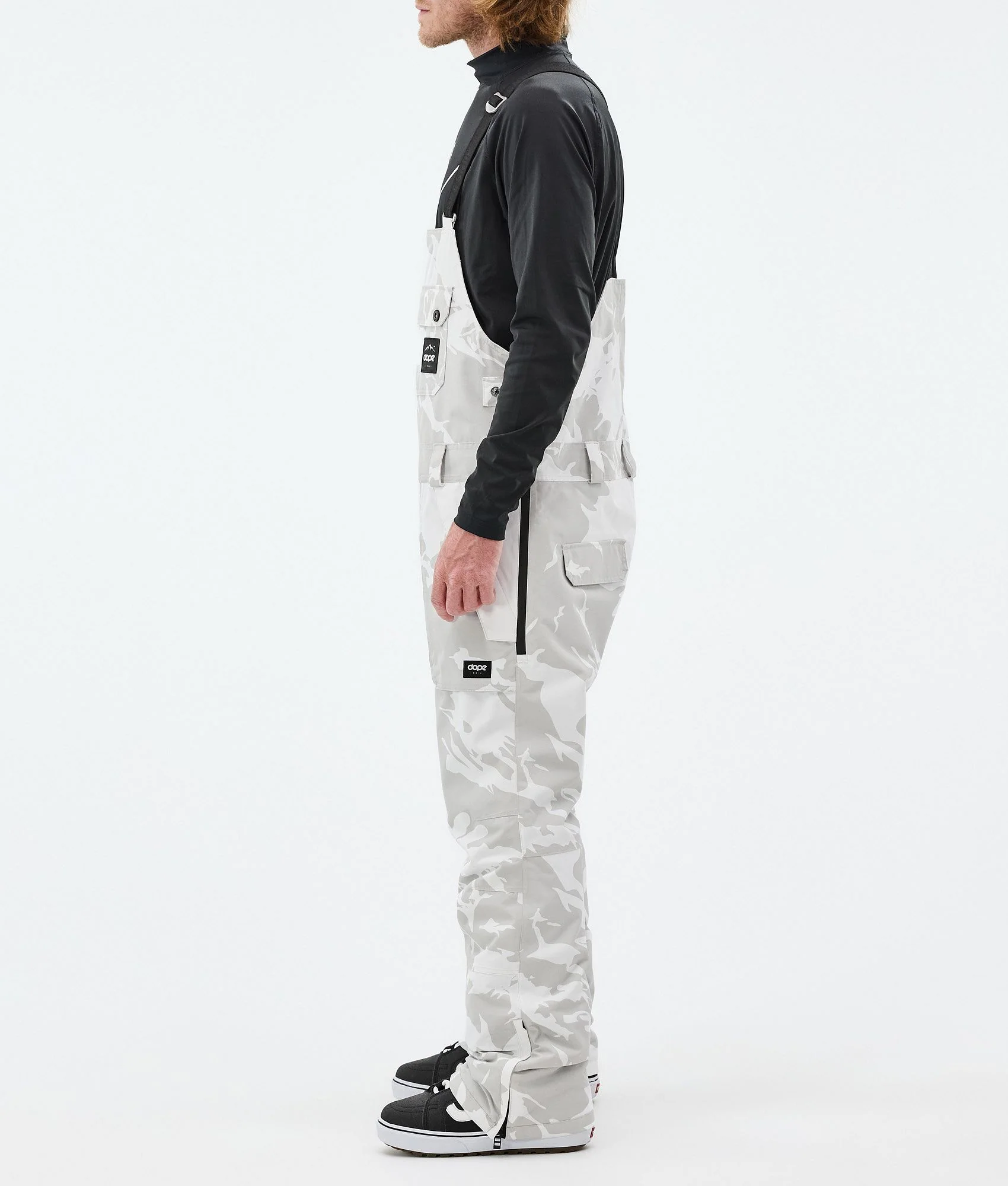 Snowboard Pants Men Grey Camo