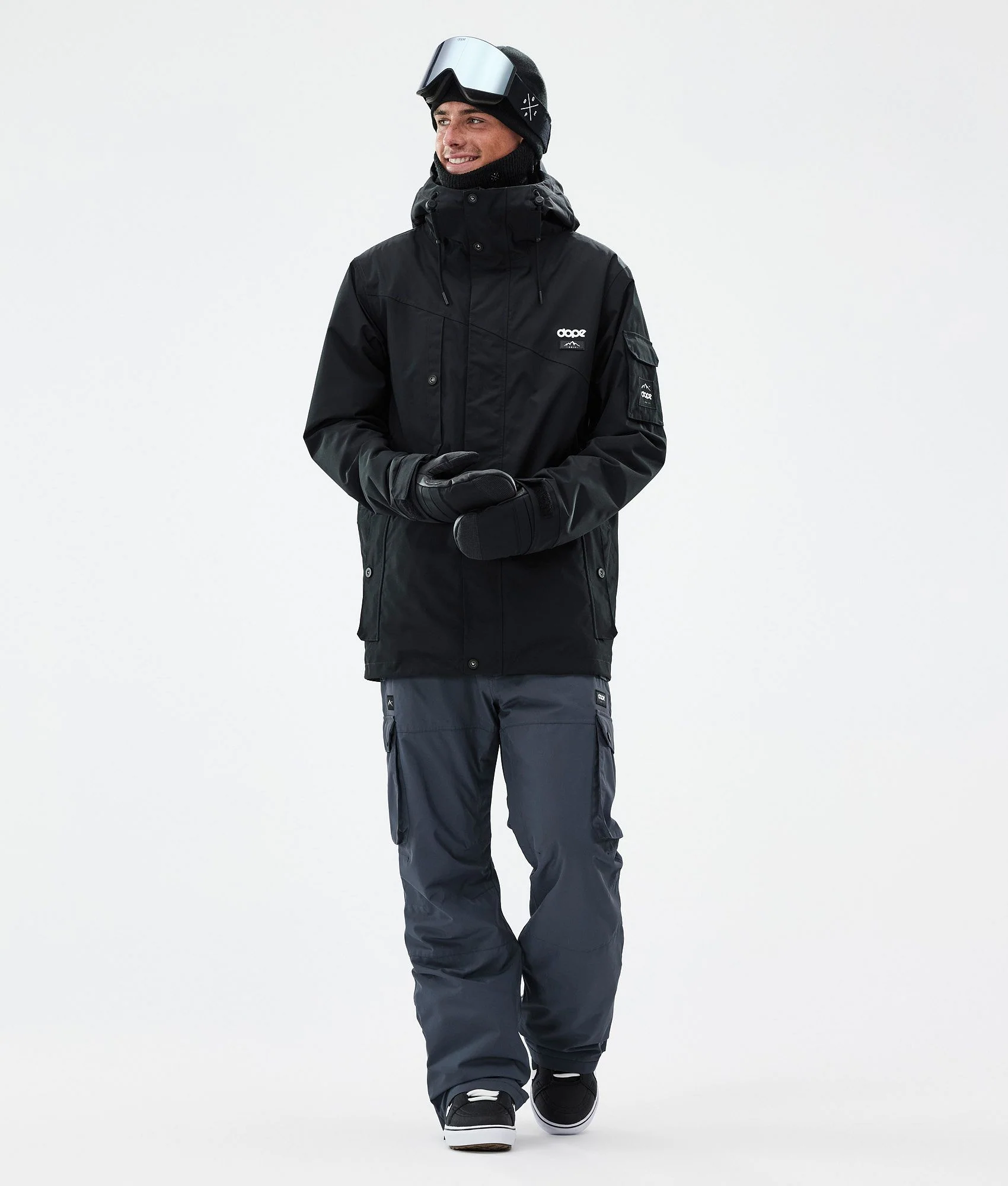 Snowboard Pants Men Metal Blue