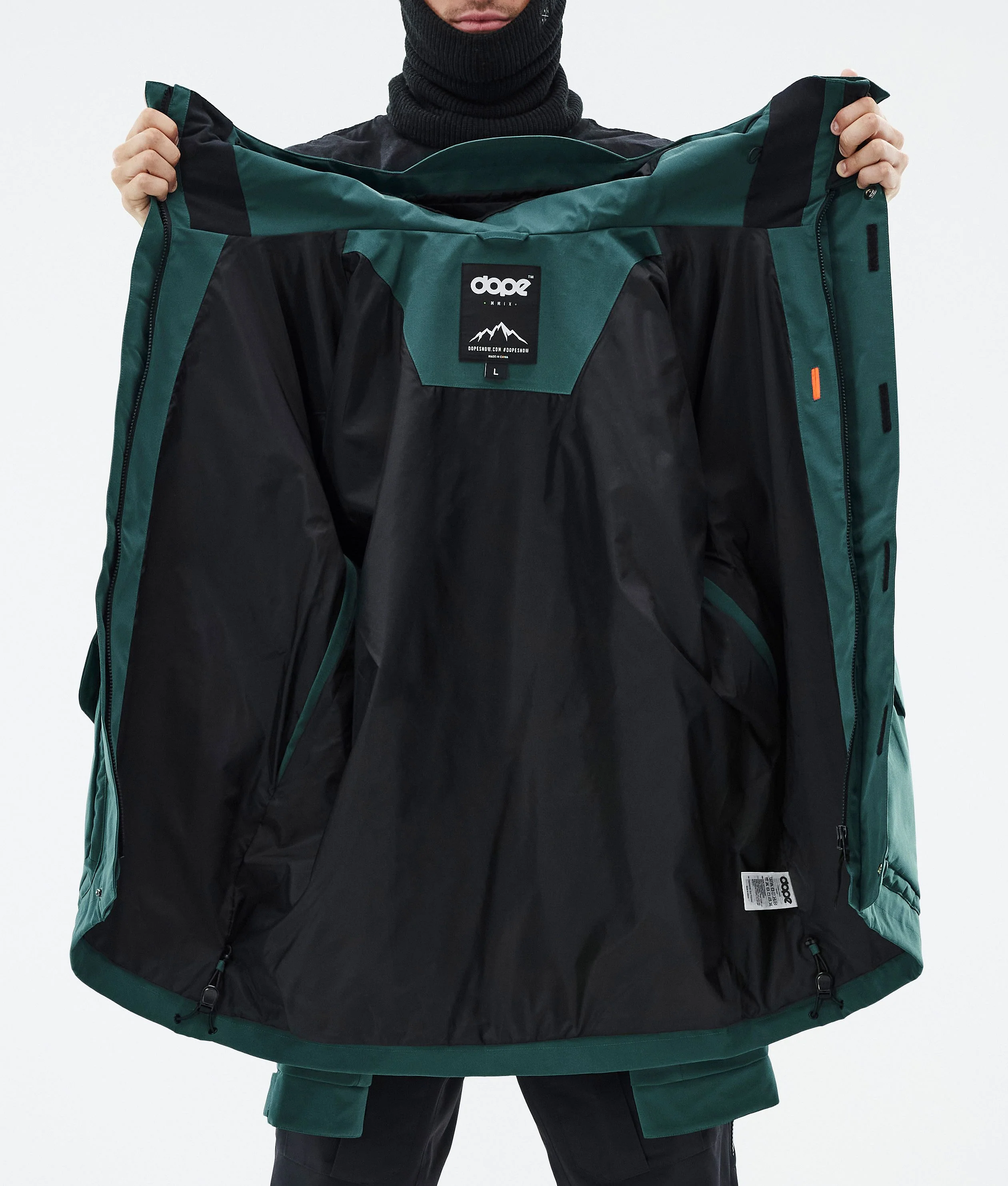 Snowboard Jacket Men Bottle Green