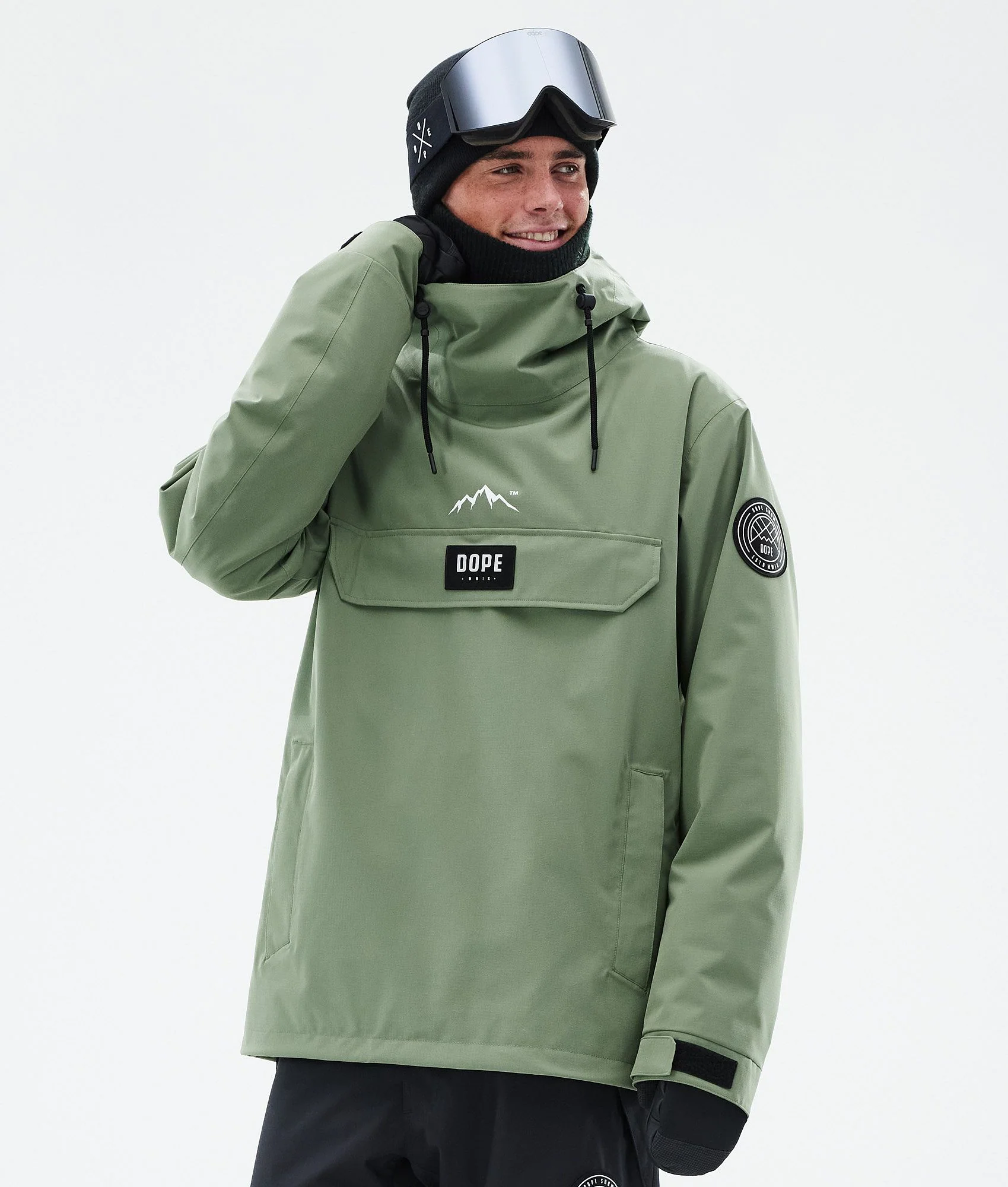 Snowboard Jacket Men Moss Green