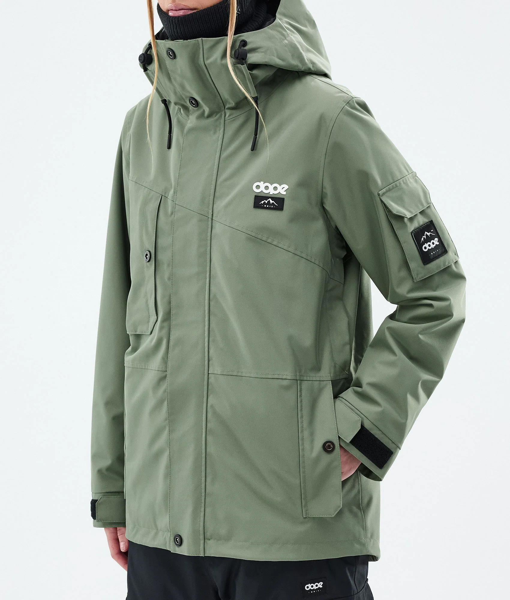 Snowboard Jacket Women Moss Green