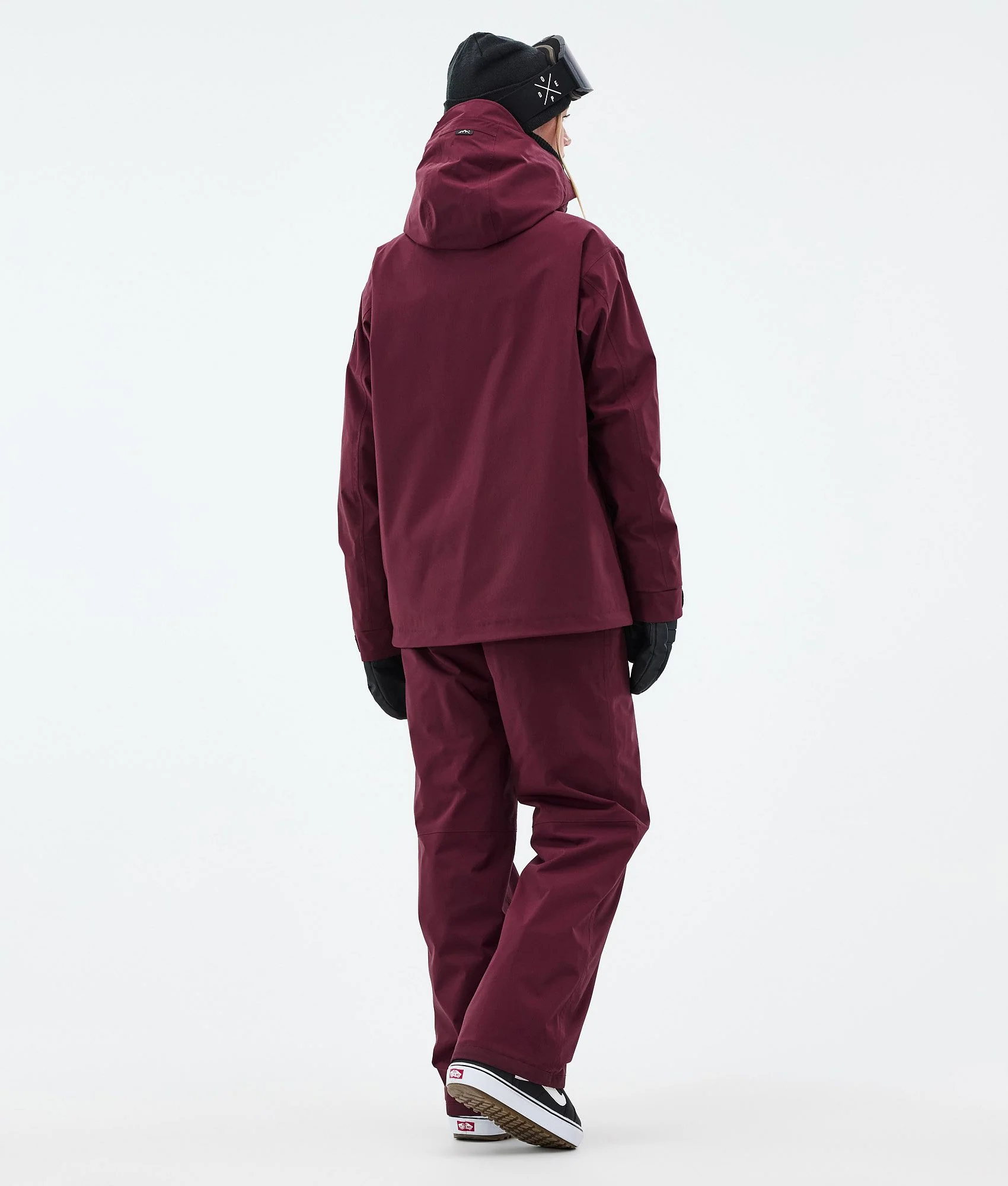 Snowboard Jacket Women Burgundy