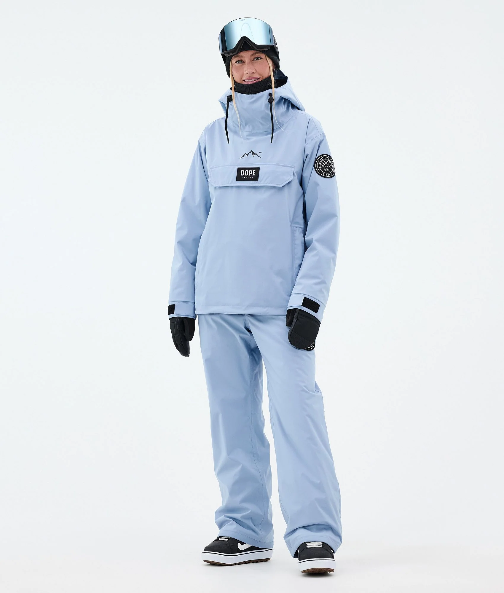 Snowboard Pants Women Light Blue