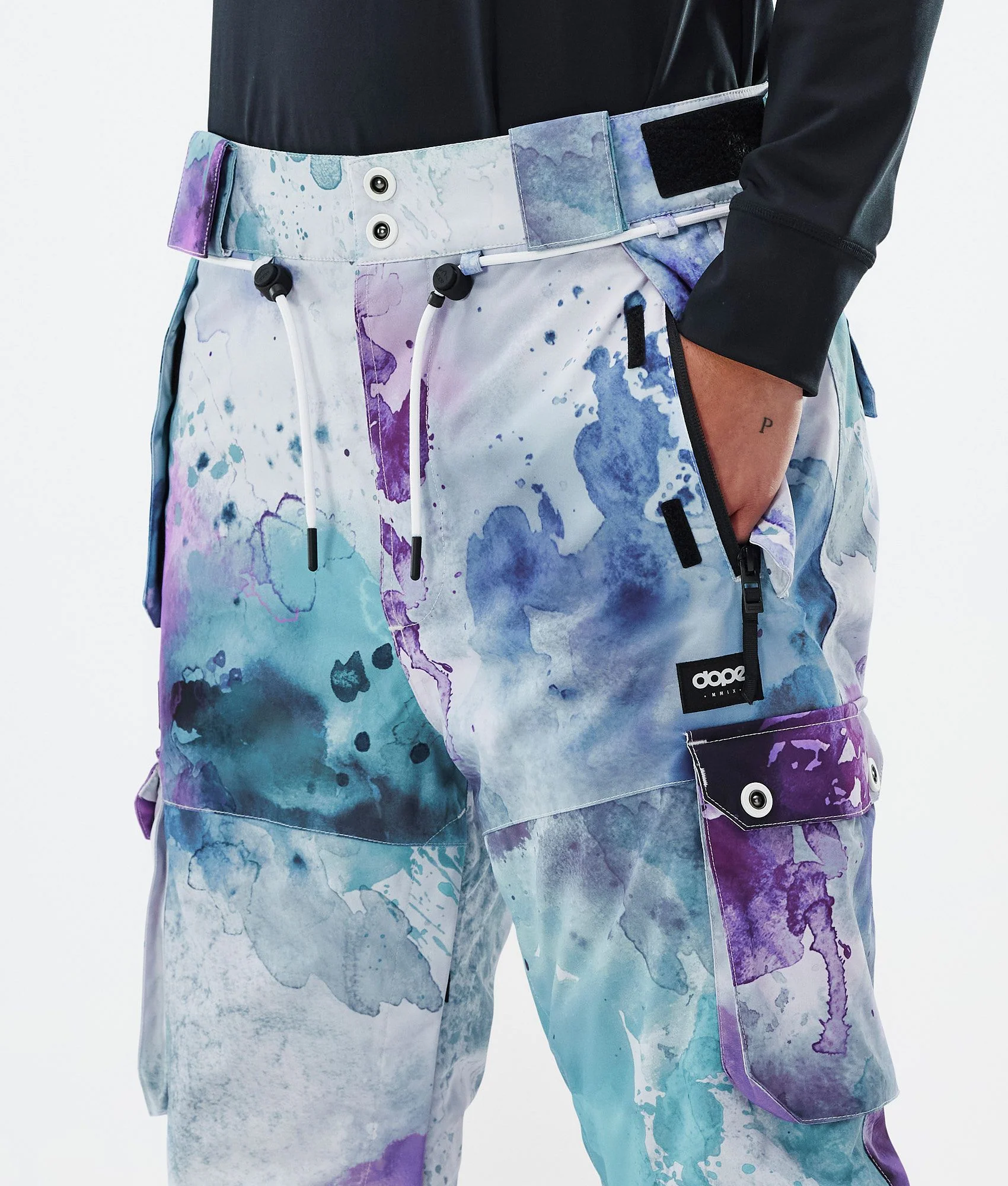 Snowboard Pants Women Spray Green Grape
