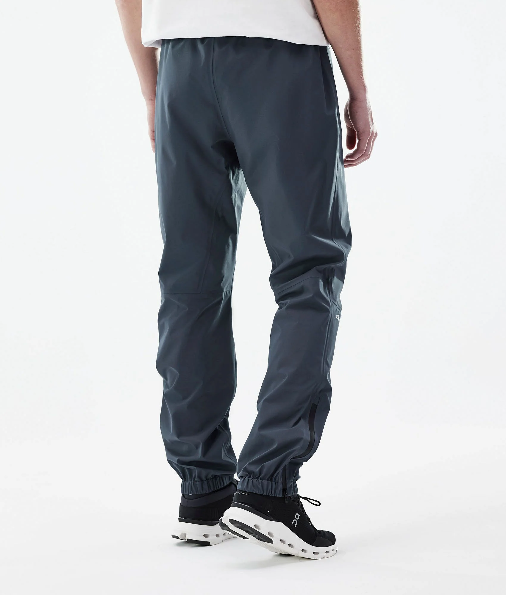 Rain Pants Men Metal Blue