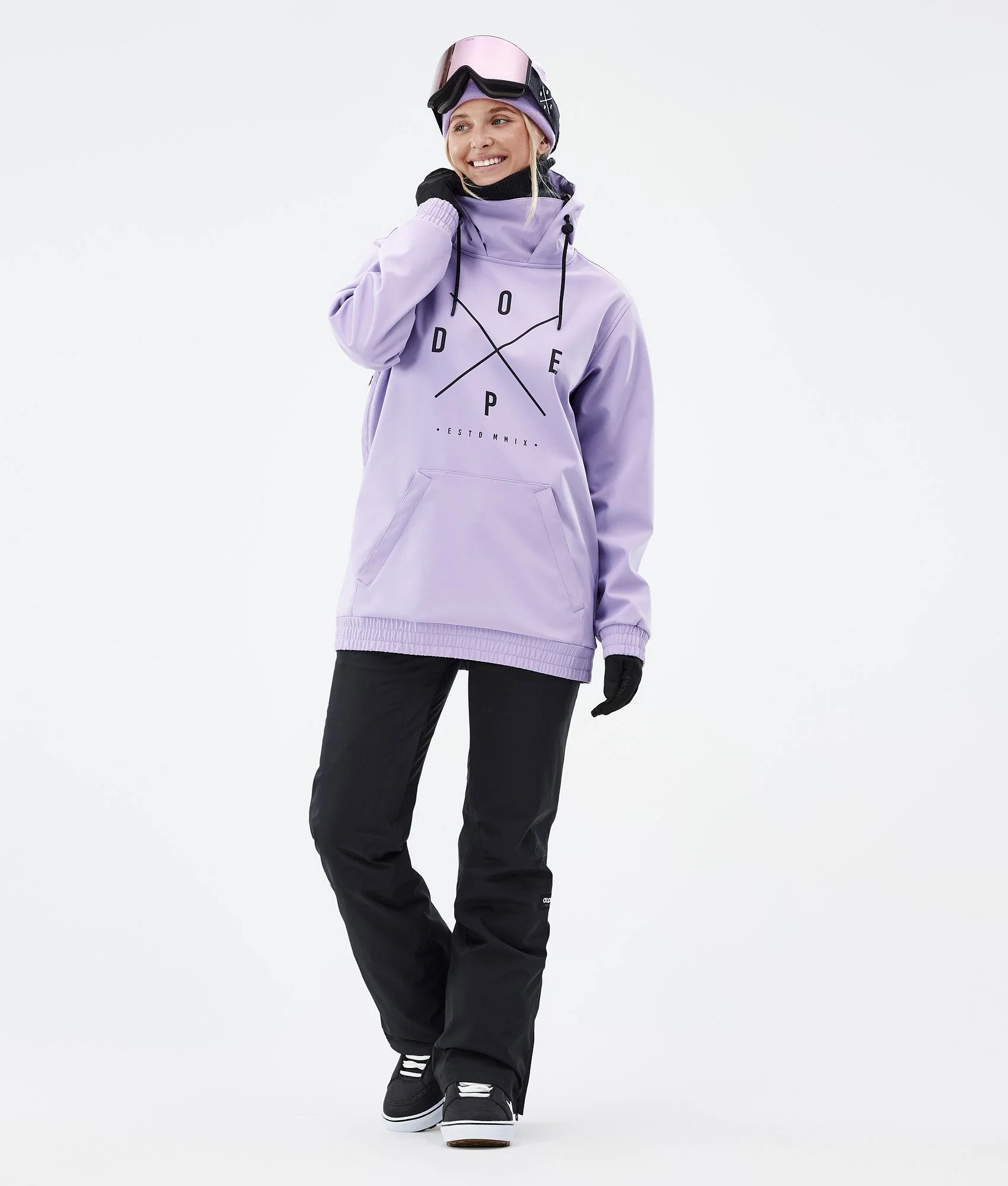 Snowboard Jacket Women 2X-Up Faded Violet