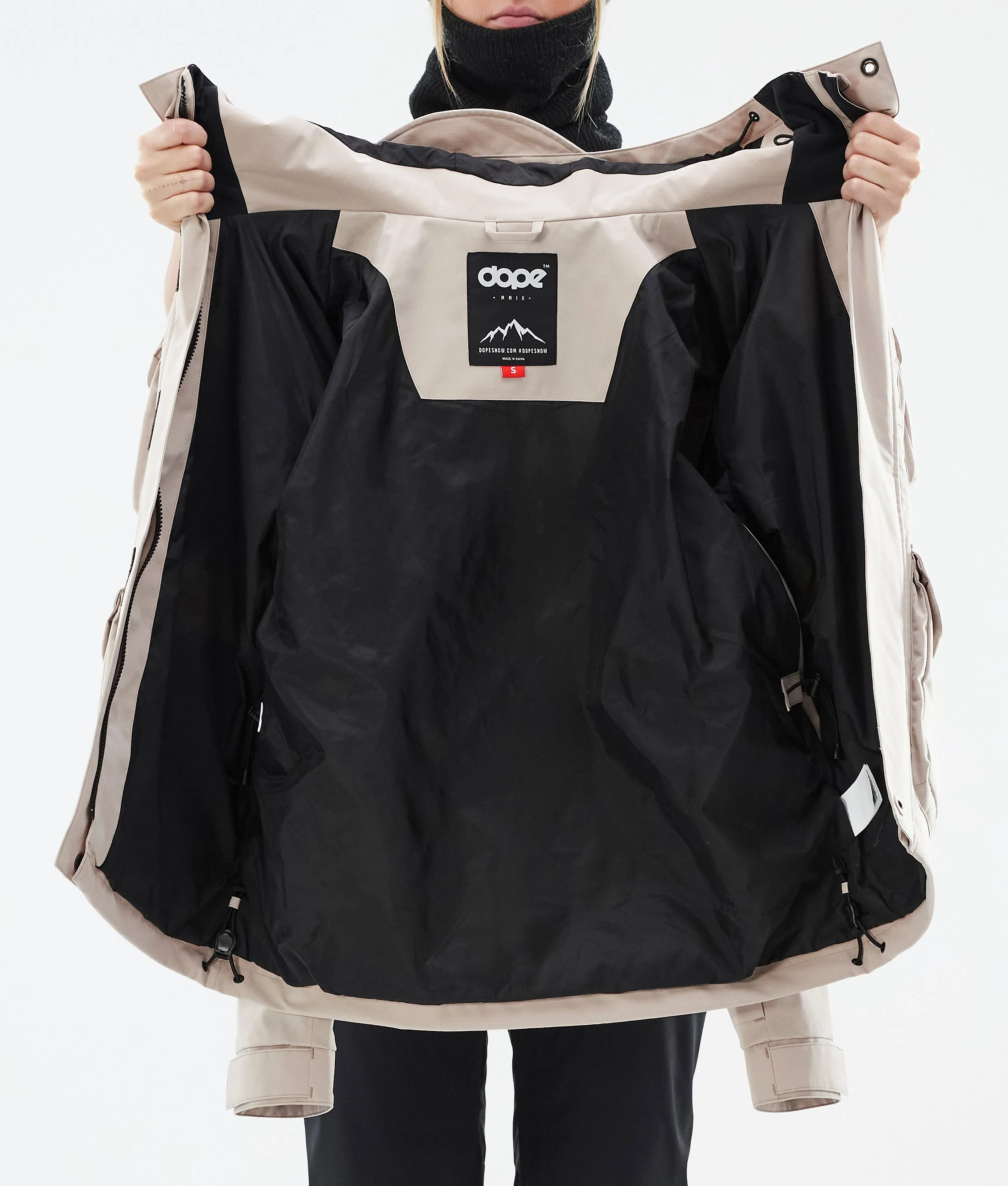 Snowboard Jacket Women Sand