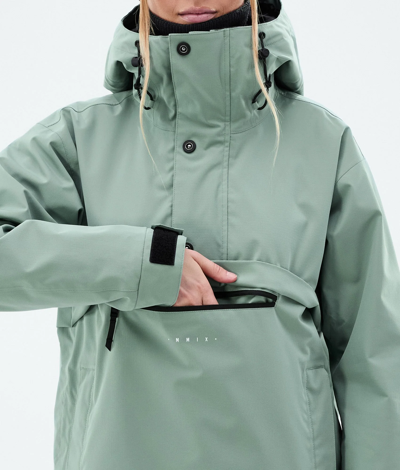 Snowboard Jacket Women Faded Green