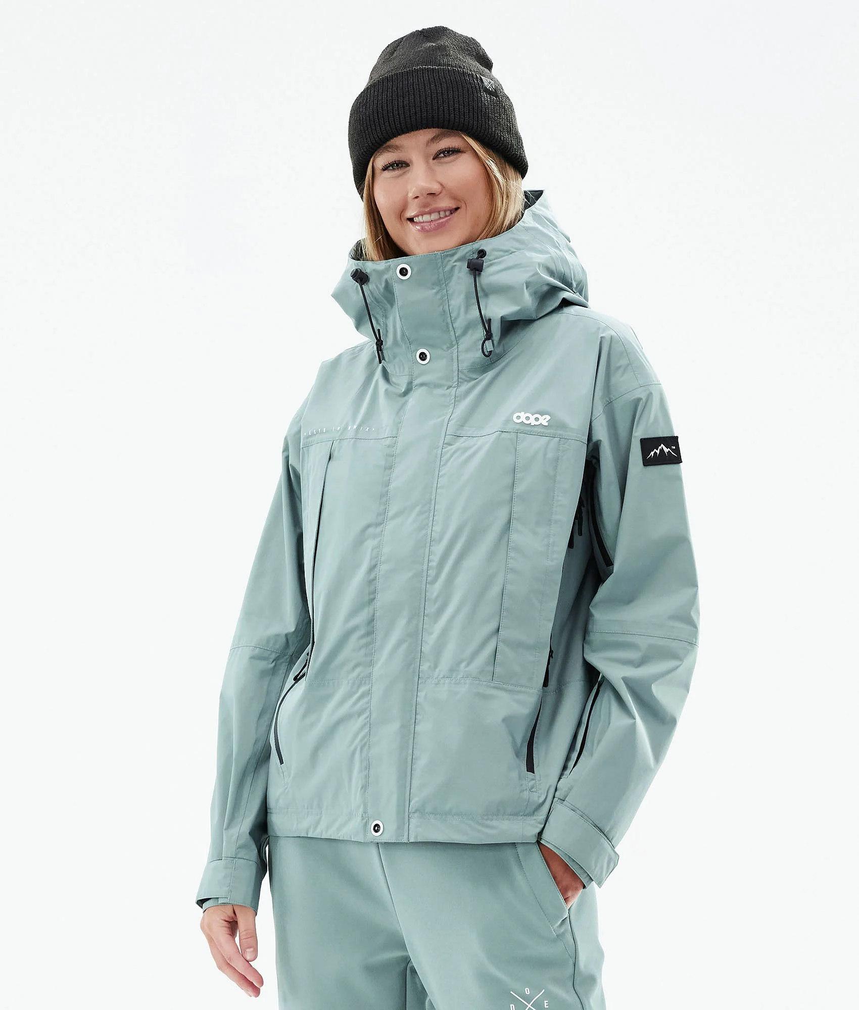 Outdoor Jacket Women Faded Green