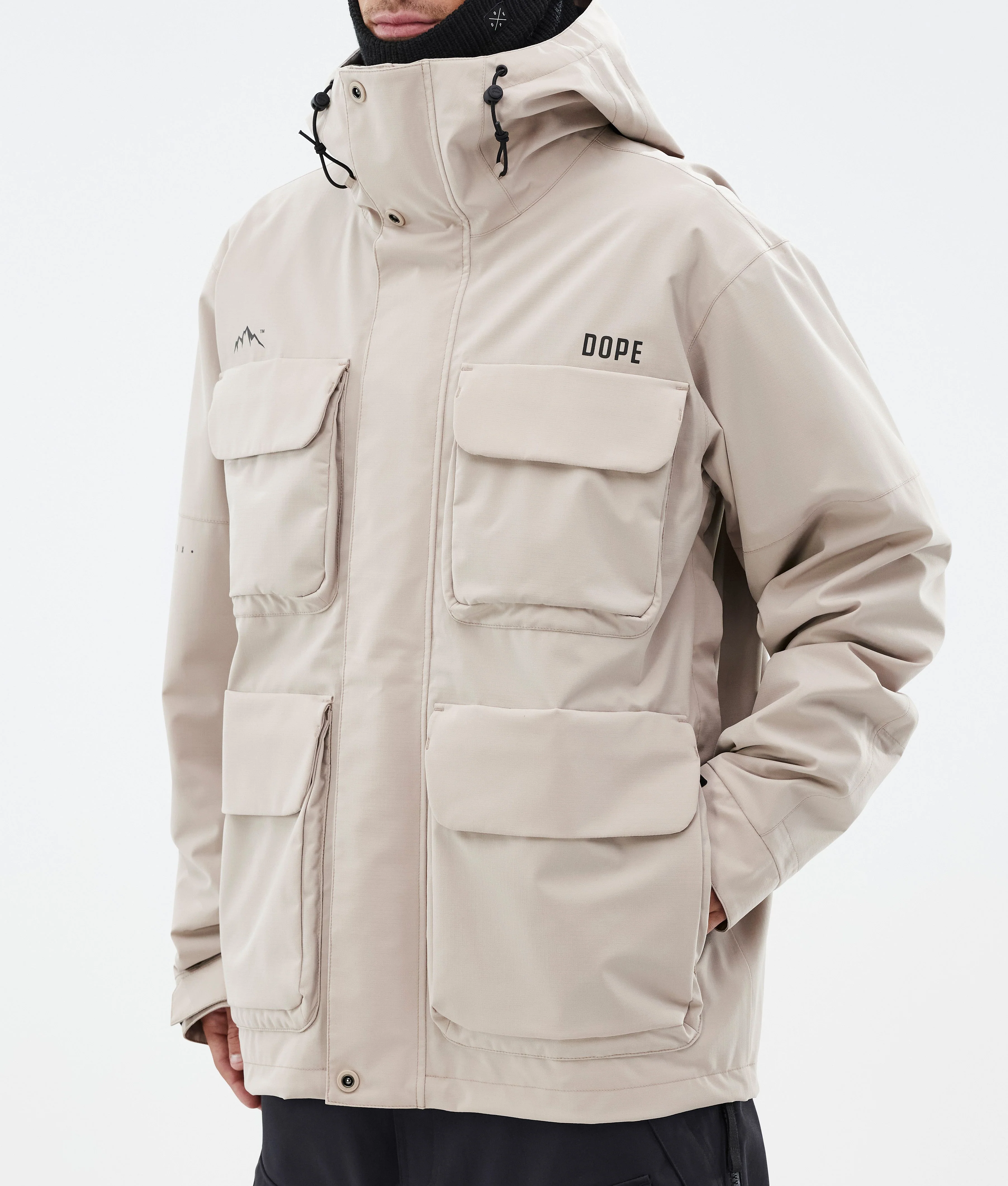 Snowboard Jacket Men Sand