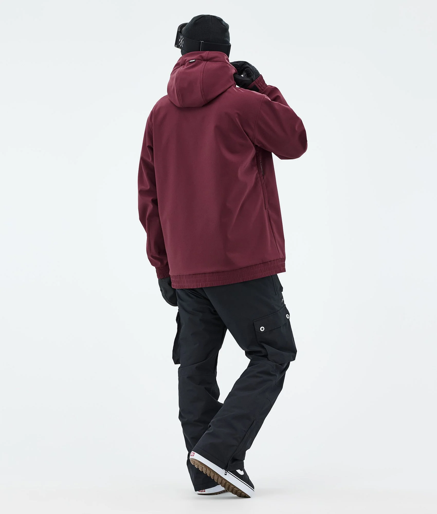 Snowboard Jacket Men 2X-Up Burgundy