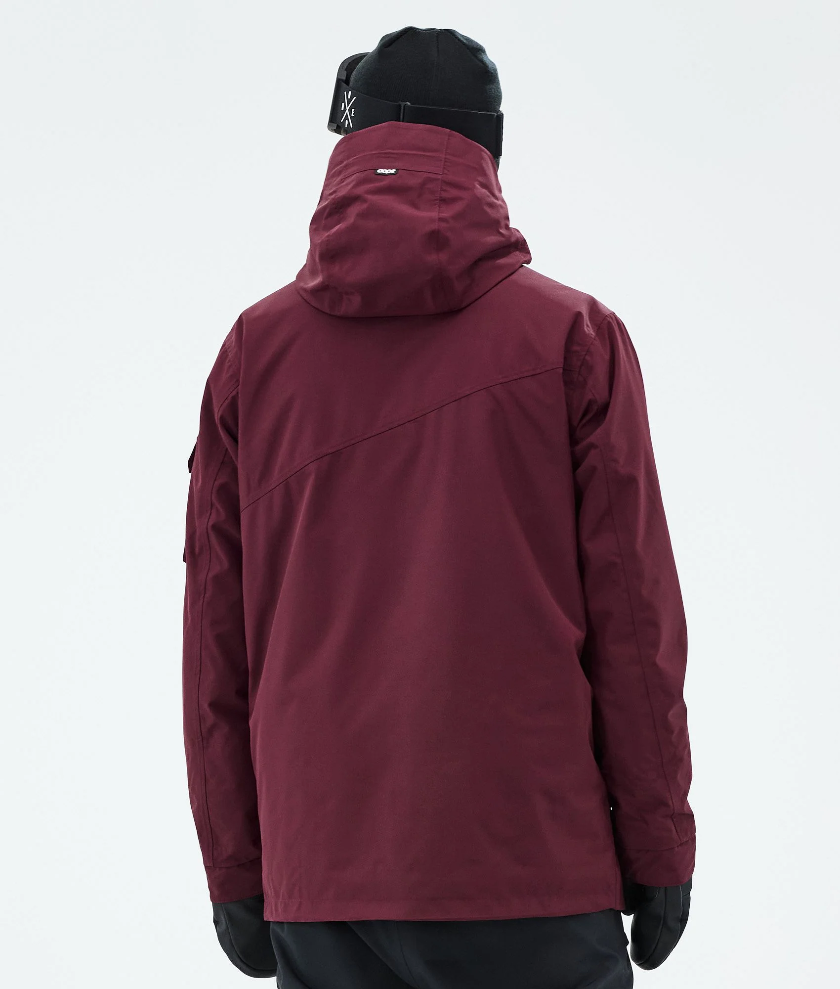 Snowboard Jacket Men Burgundy