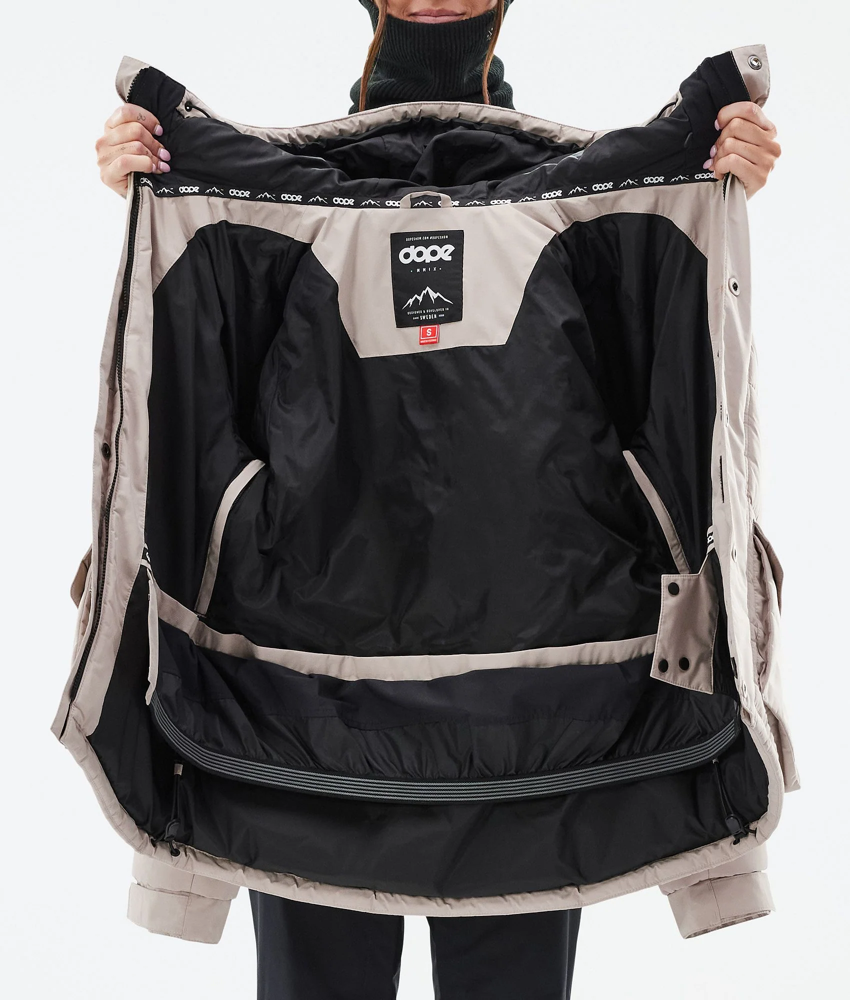 Snowboard Jacket Women Sand