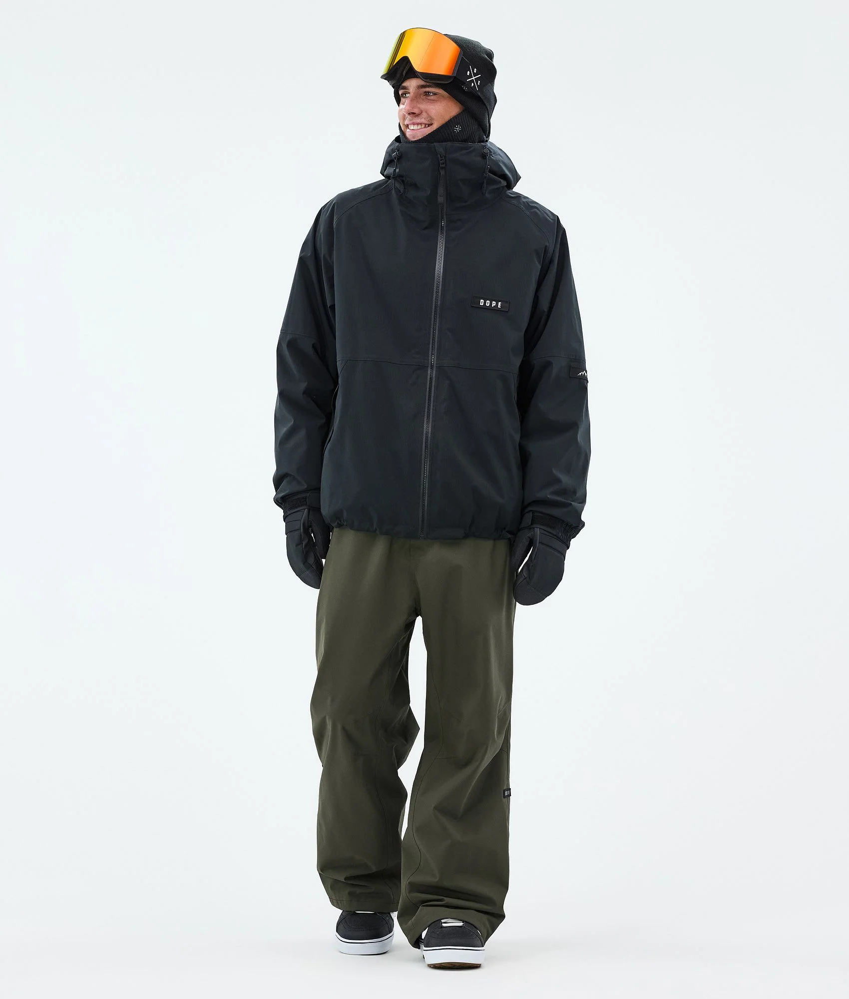 Snowboard Pants Men Olive Green