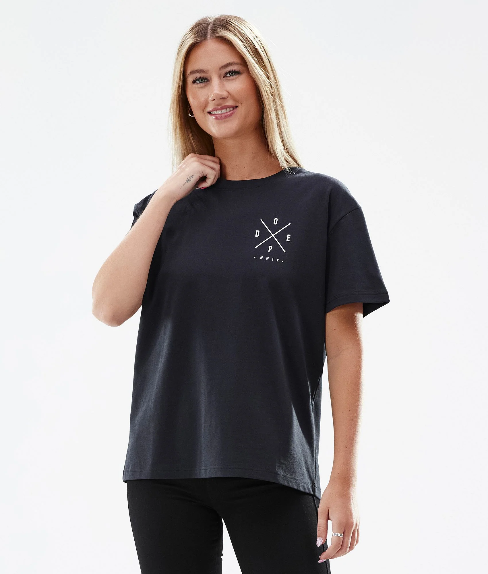 T-shirt Women 2X-Up Black