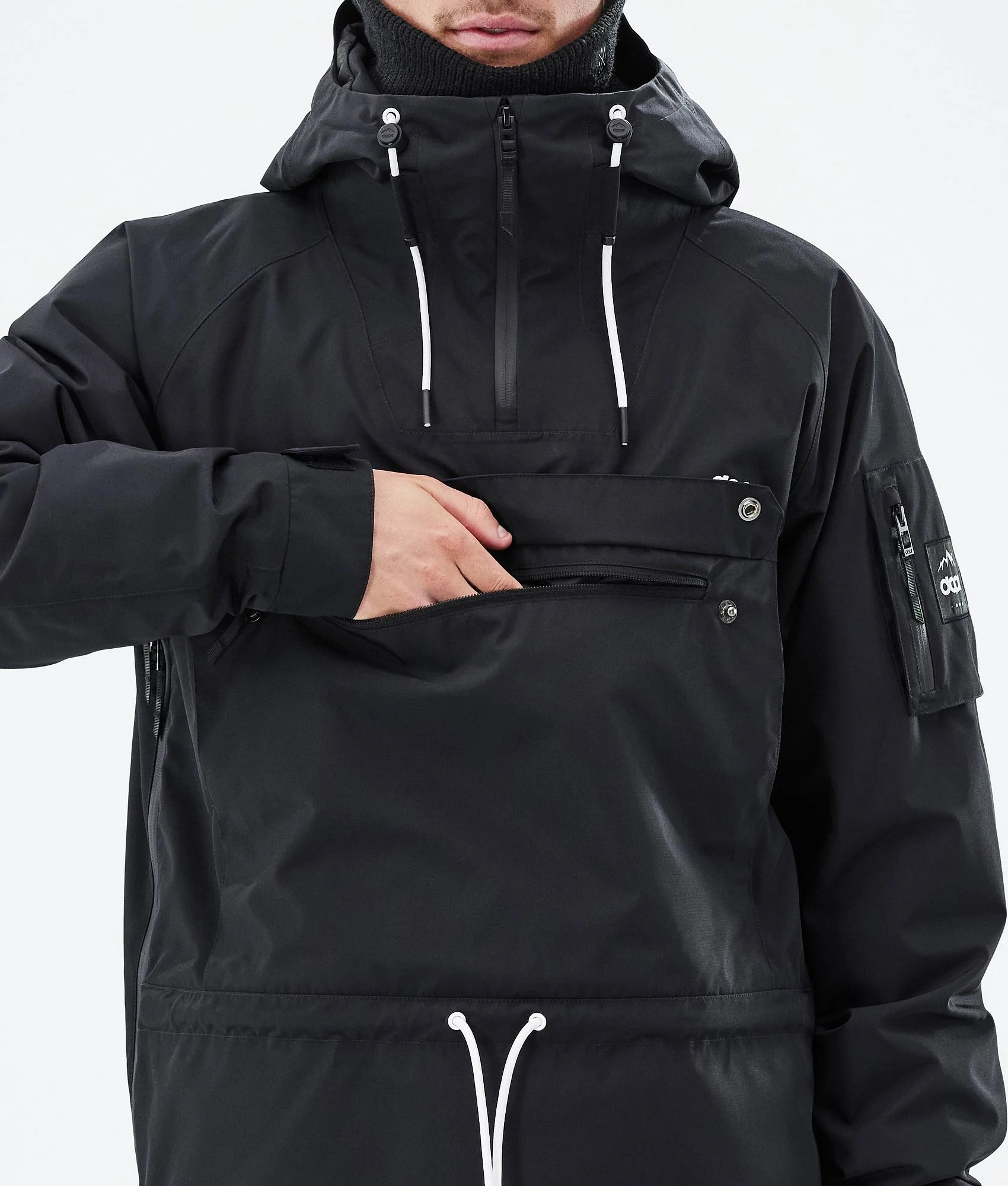 Snowboard Jacket Men Black