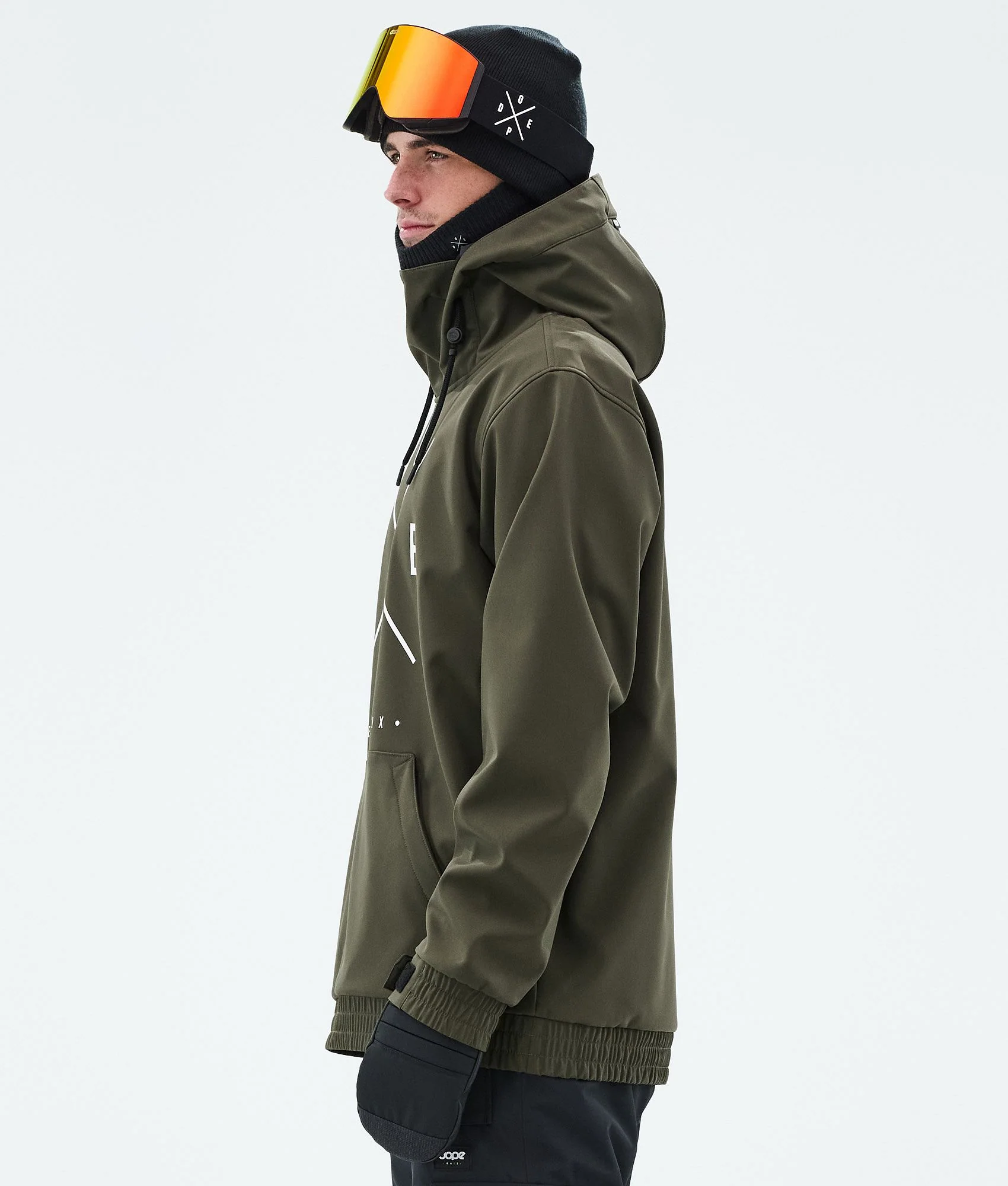 Snowboard Jacket Men 2X-Up Olive Green