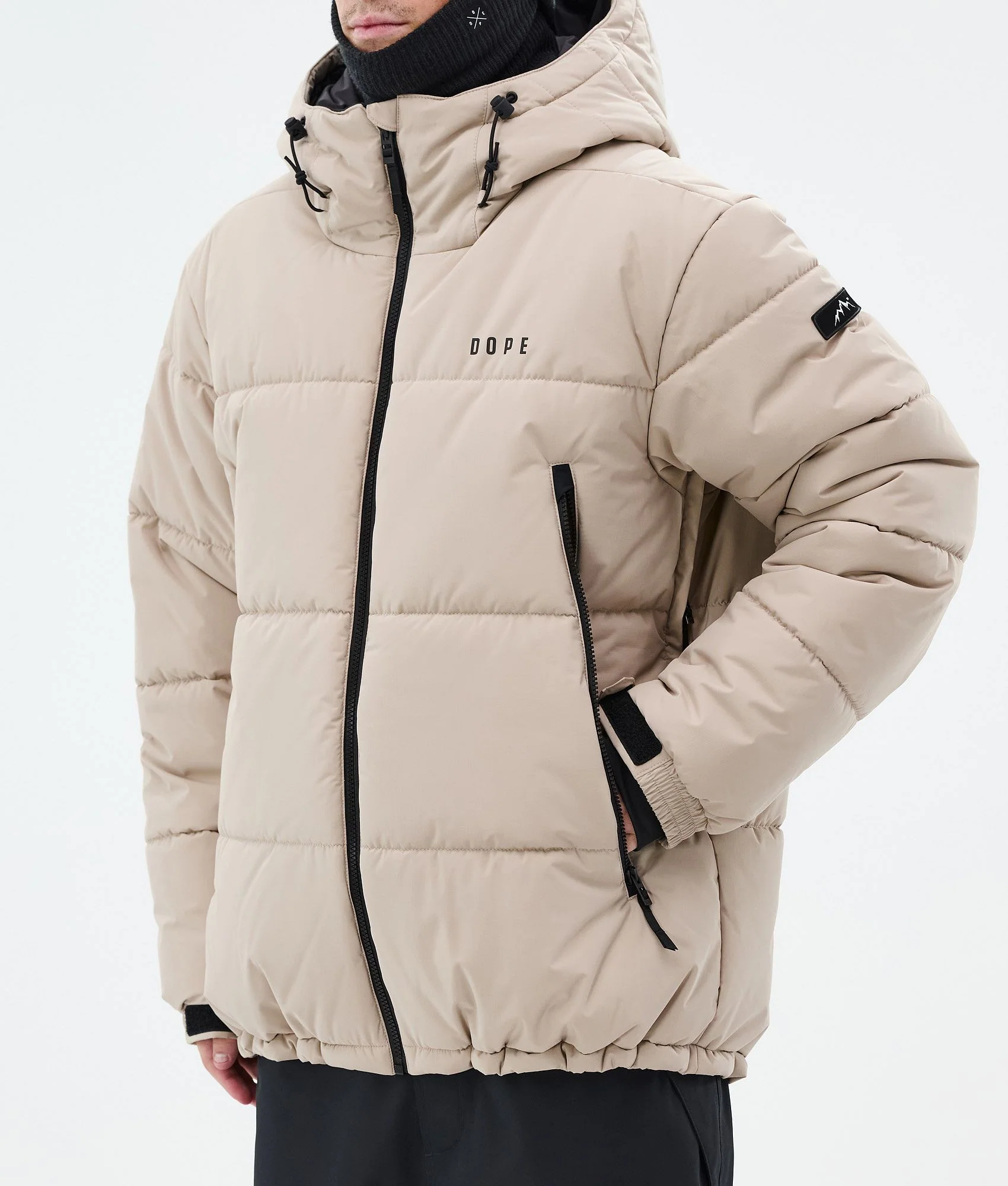 Snowboard Jacket Men Sand