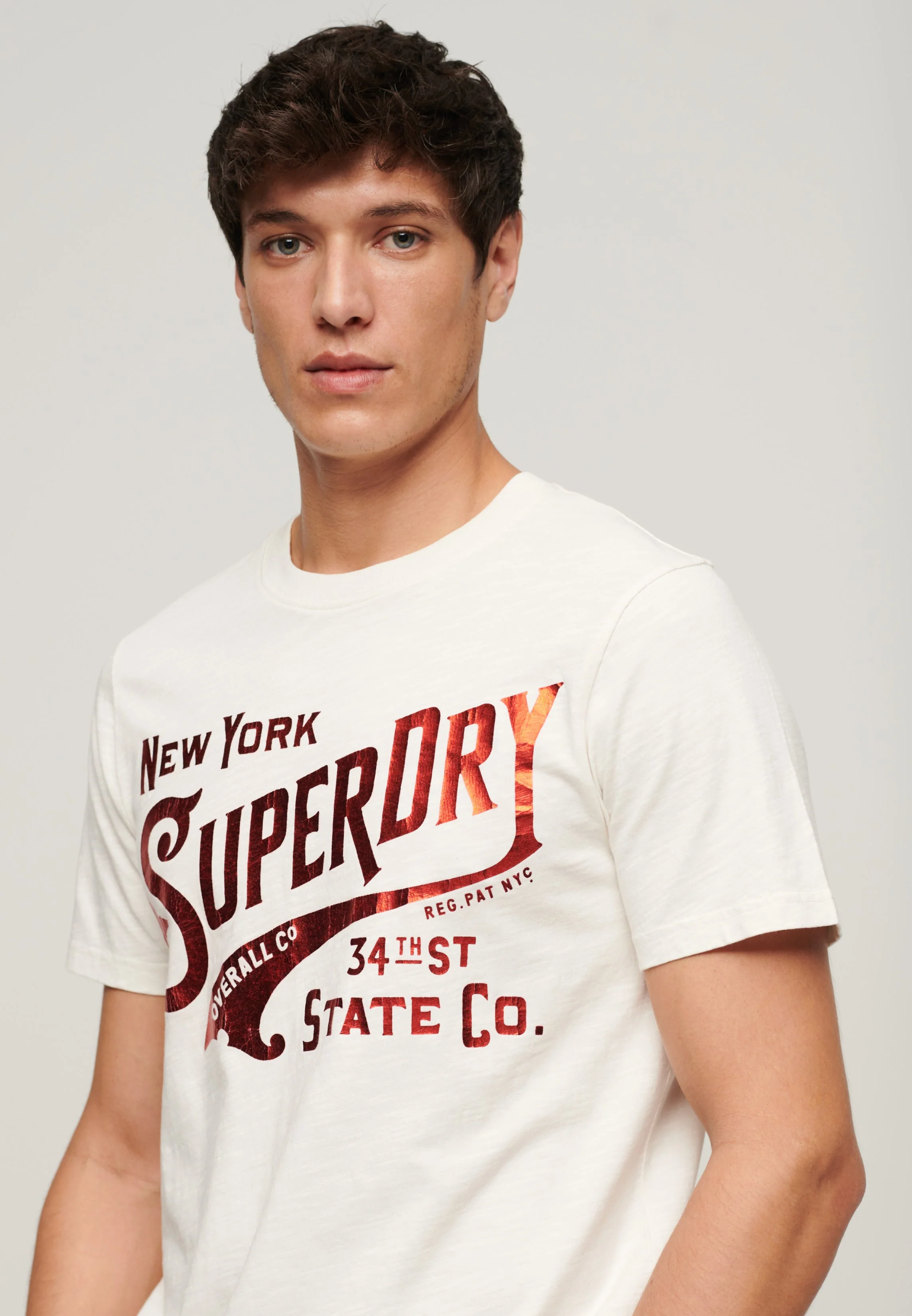 Metallic Workwear Graphic T-Shirt