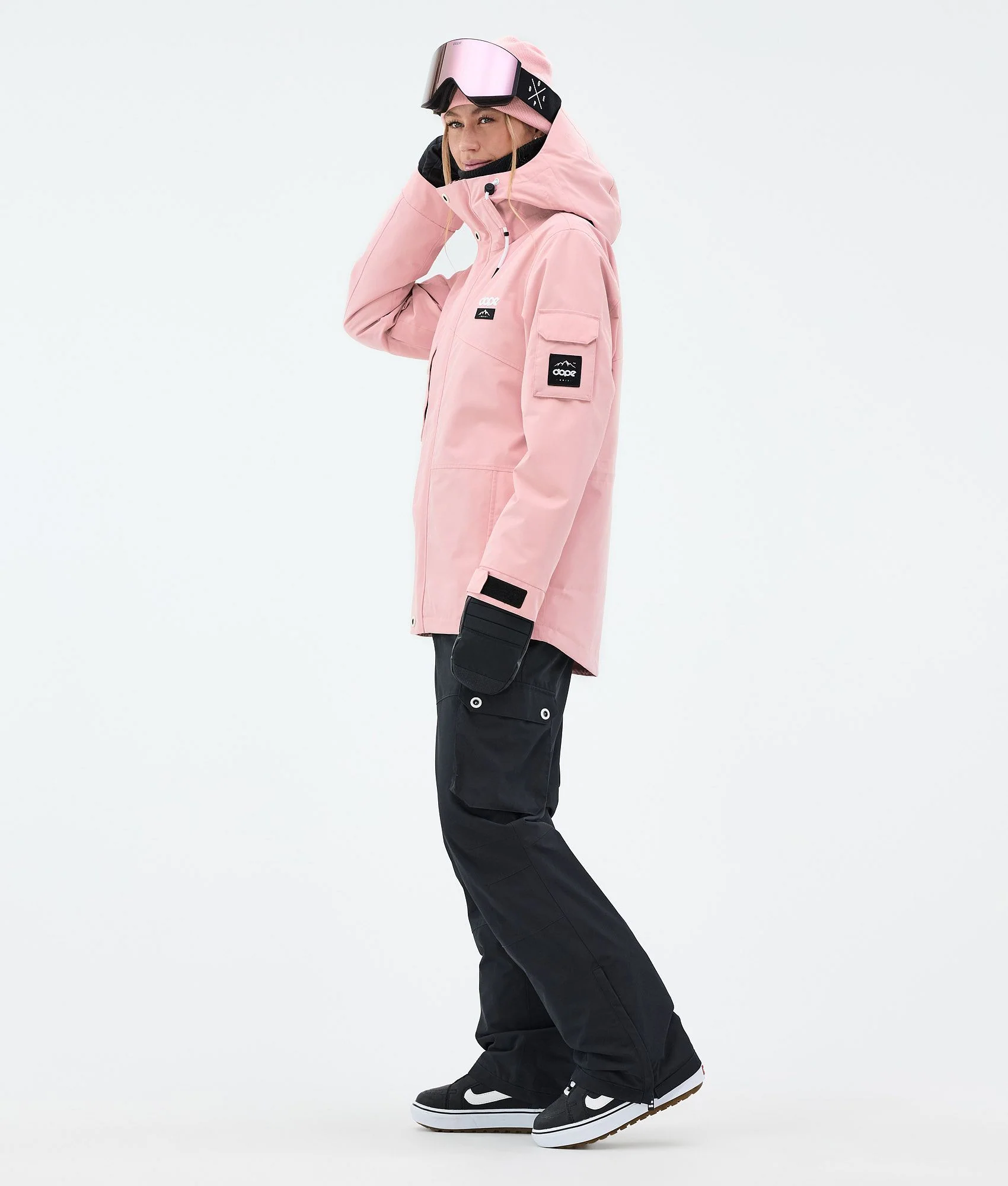 Snowboard Jacket Women Soft Pink