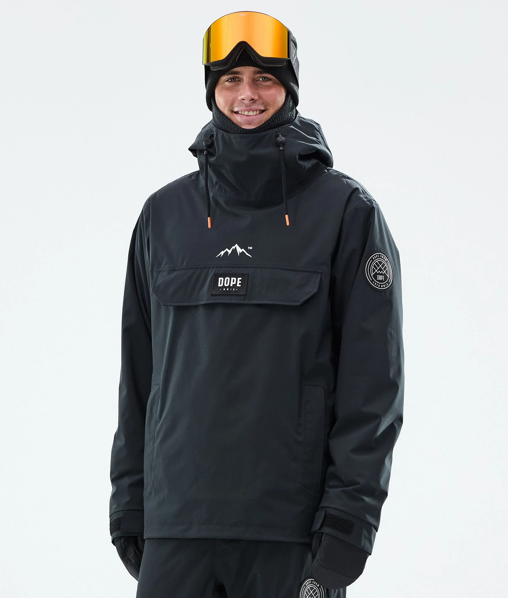 Snowboard Jacket Men Black