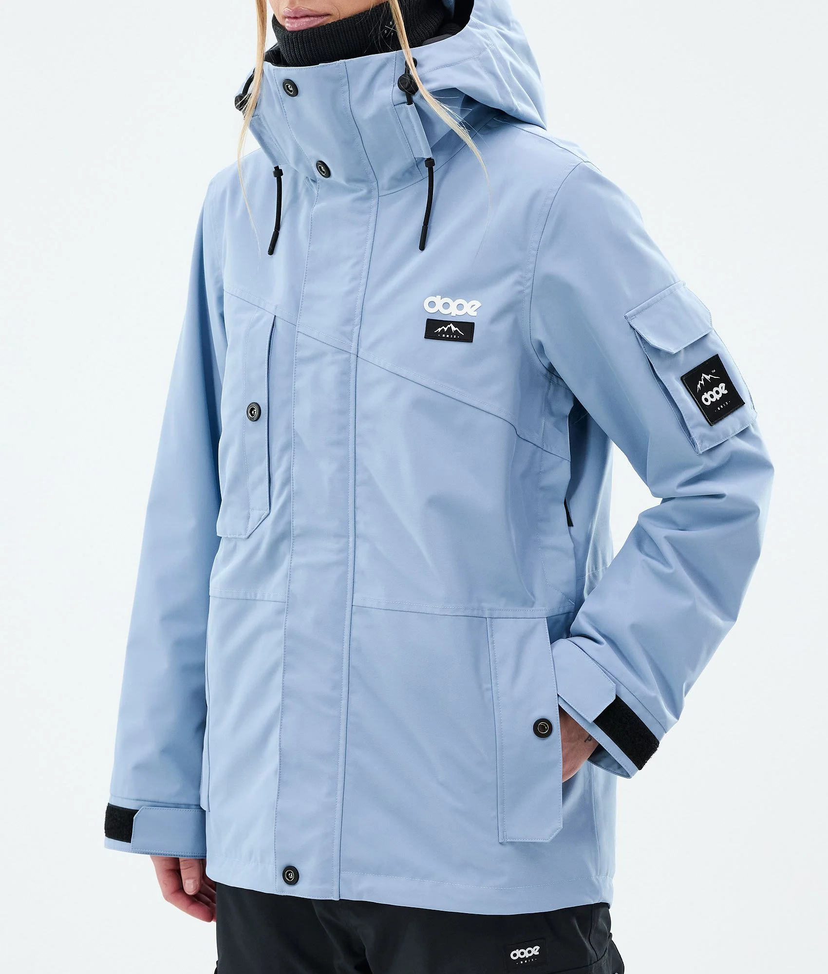 Snowboard Jacket Women Light Blue