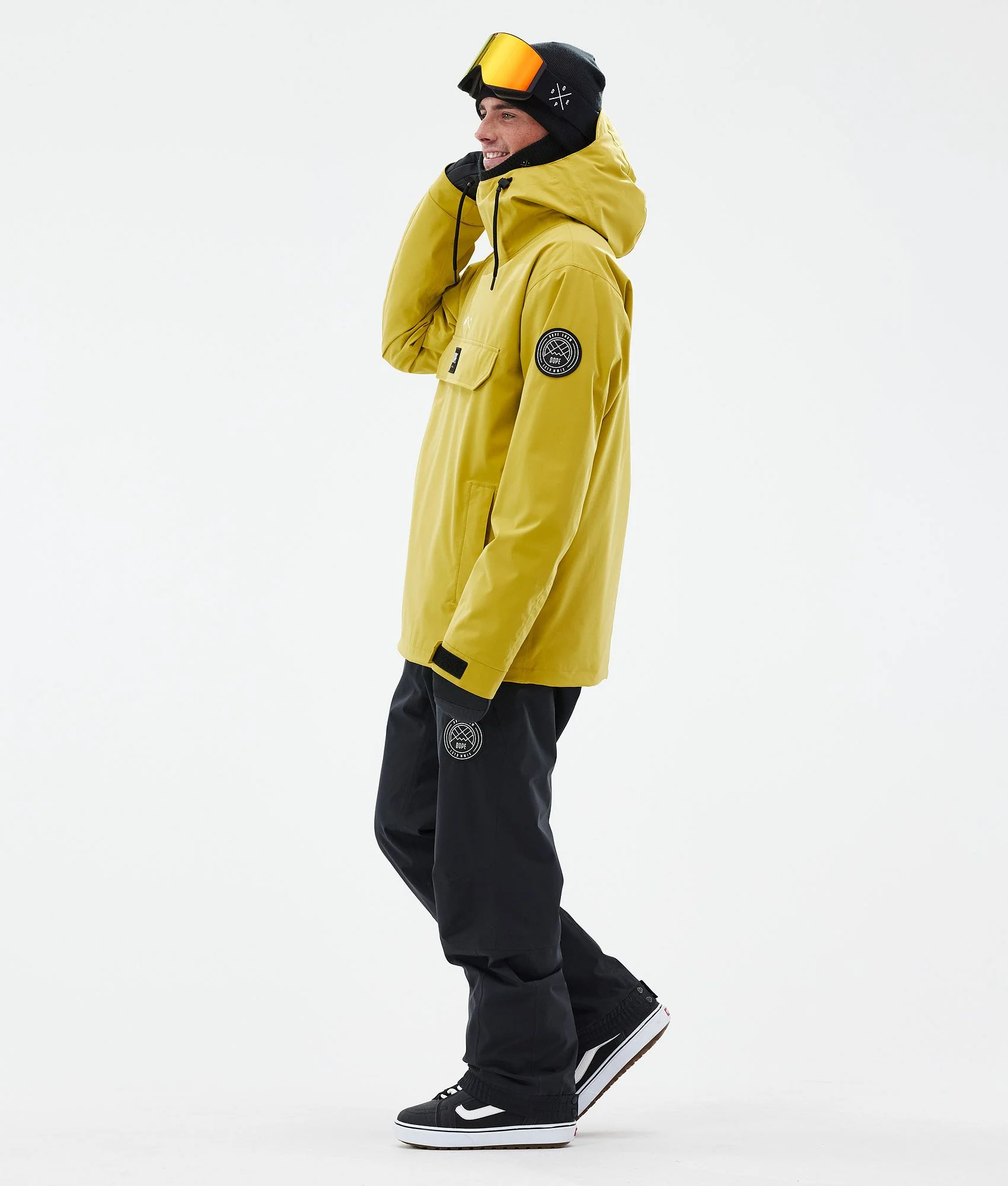 Snowboard Jacket Men Yellow