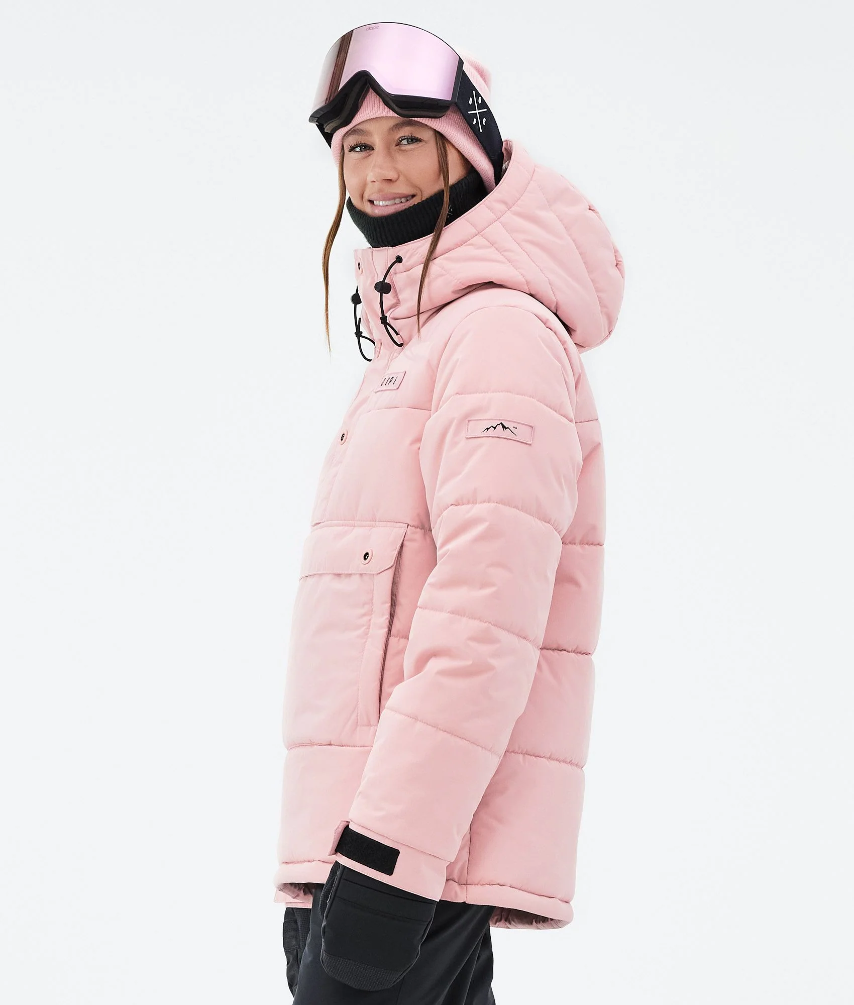 Snowboard Jacket Women Soft Pink