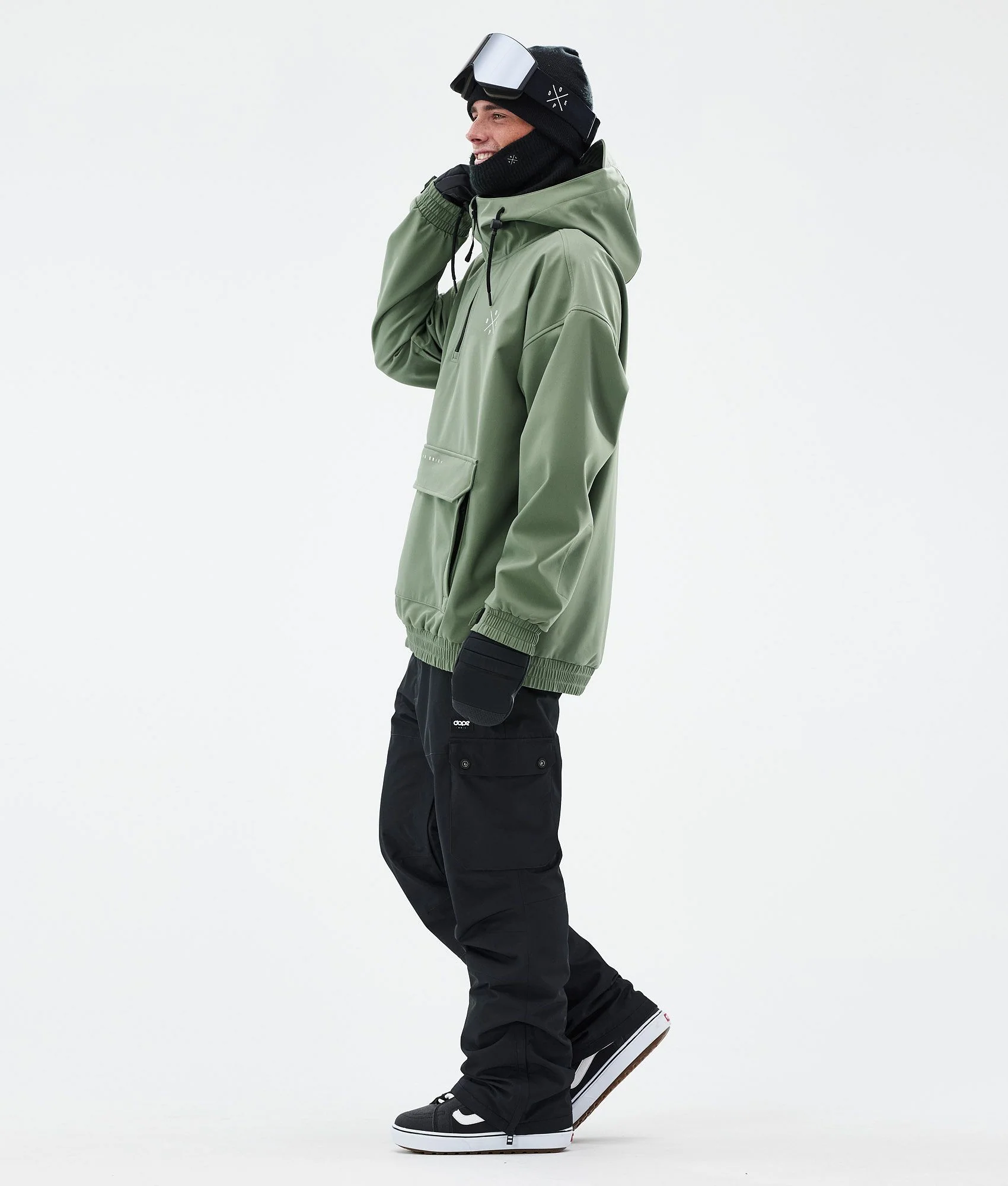 Snowboard Jacket Men Moss Green
