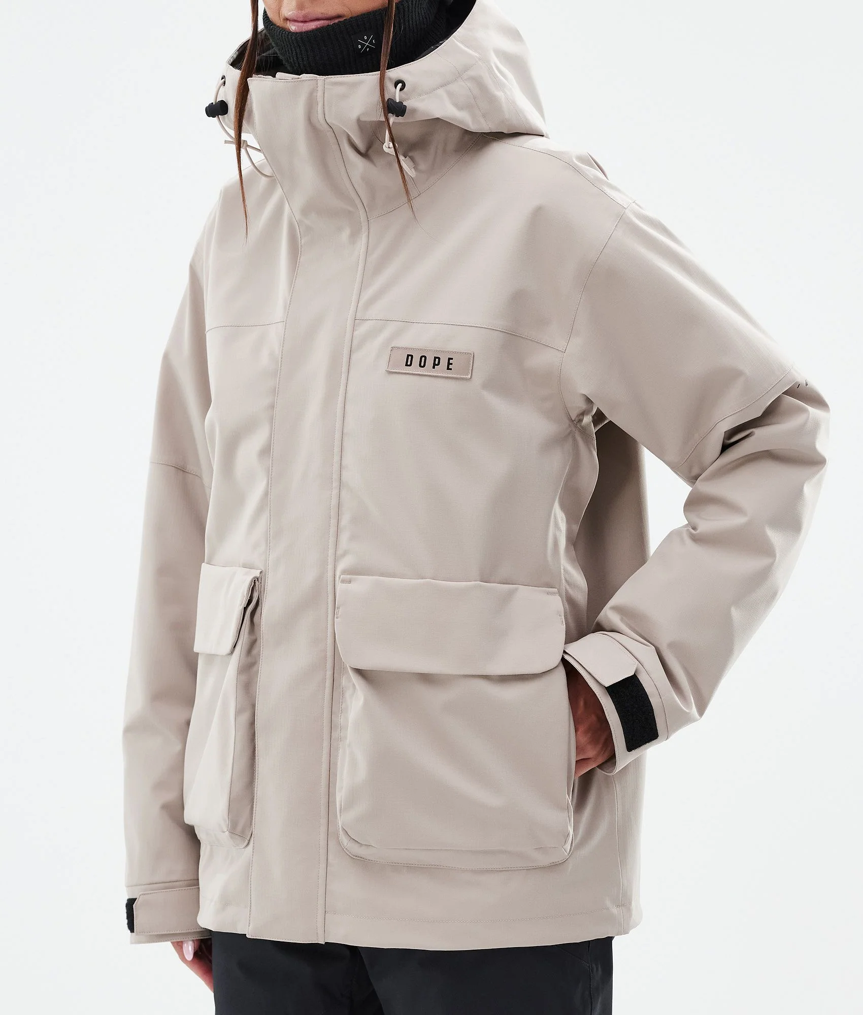Snowboard Jacket Women Sand